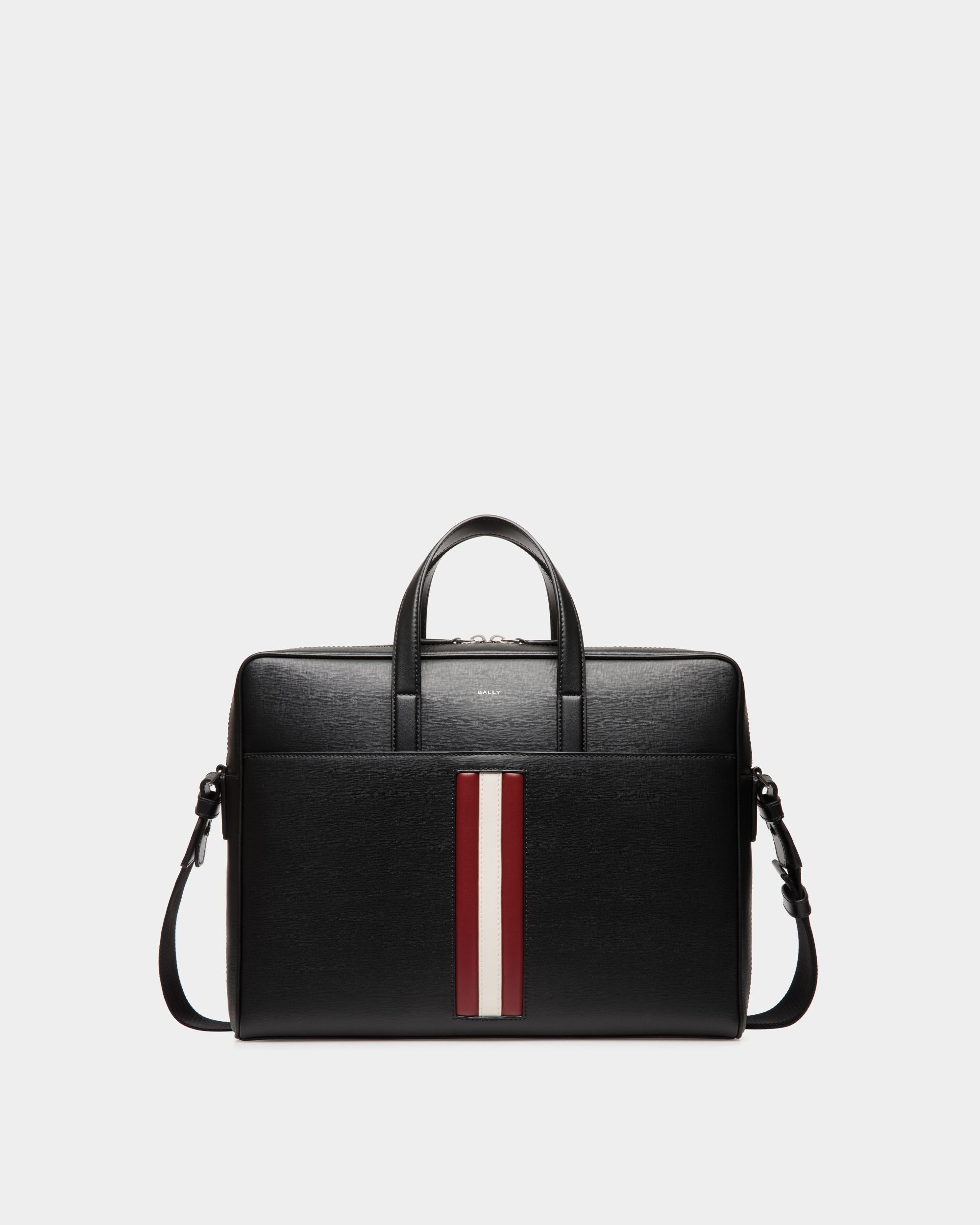 Mythos Aktentasche Aus Recyceltem Leder In Schwarz - Herren - Bally - 01