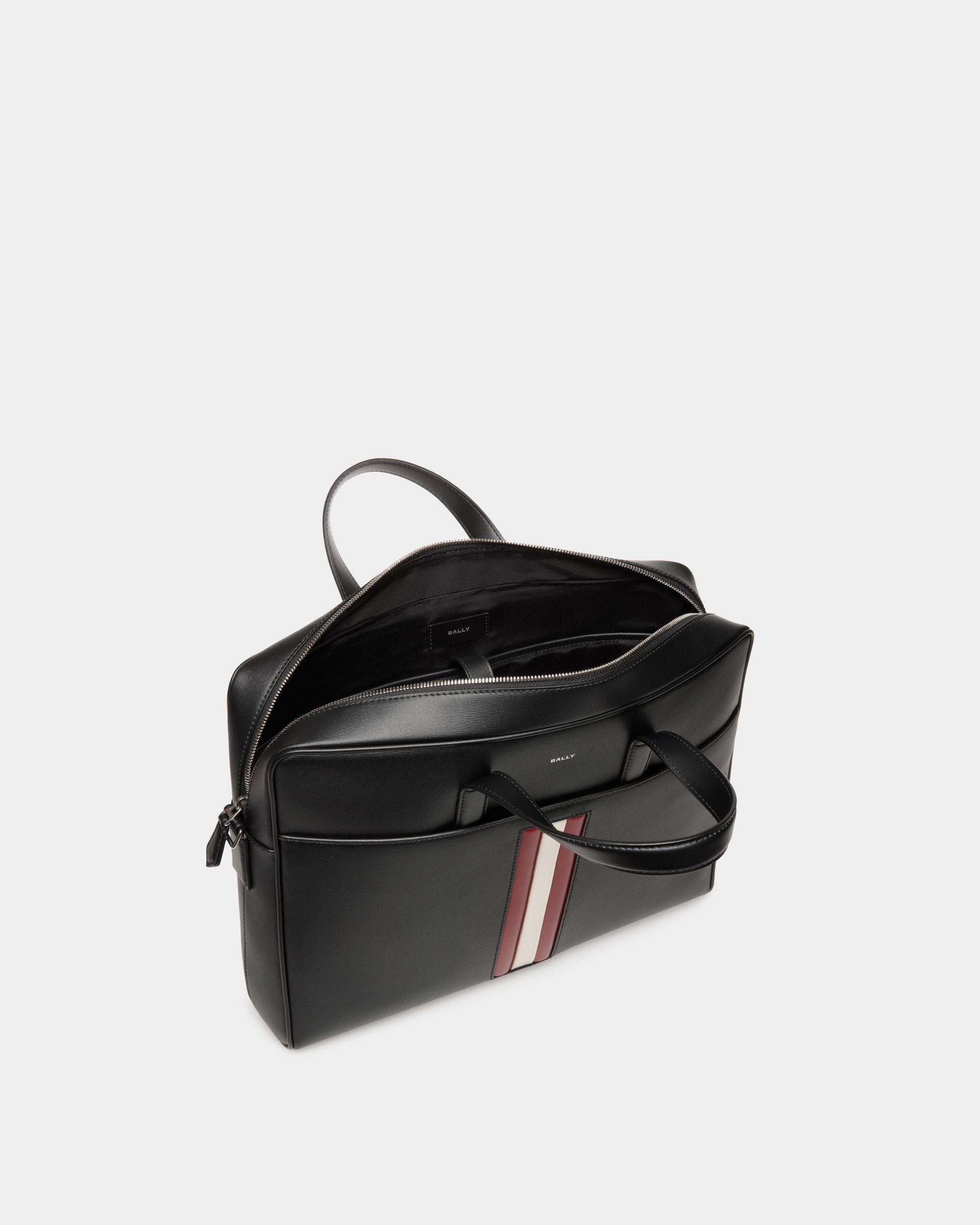 Mythos Aktentasche Aus Recyceltem Leder In Schwarz - Herren - Bally - 05