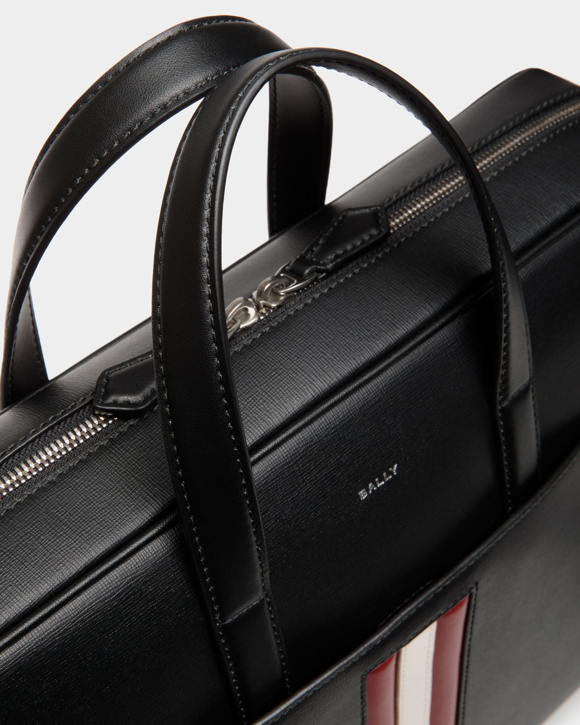 Mythos Aktentasche Aus Recyceltem Leder In Schwarz - Herren - Bally - 06
