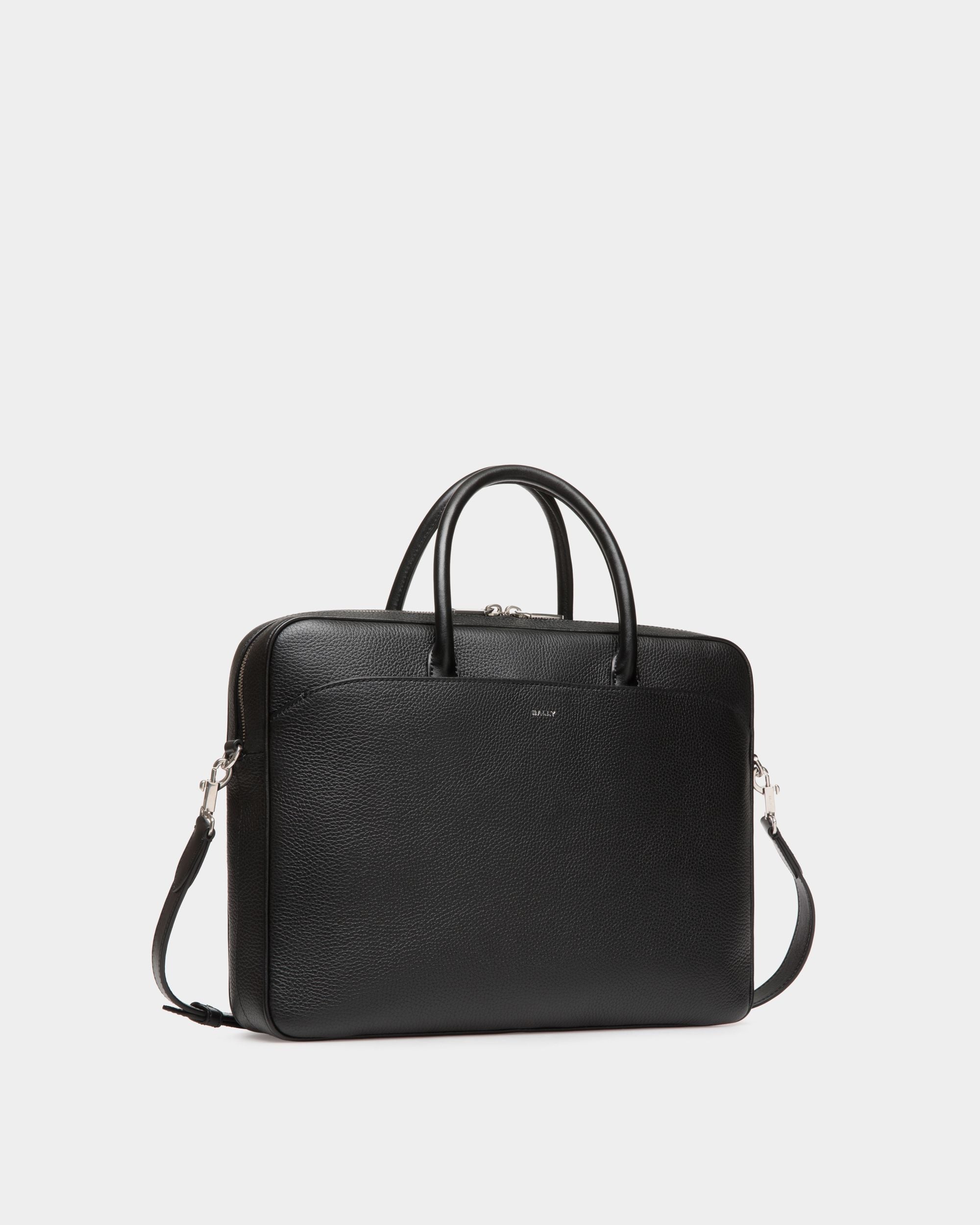 Oeden Aktentasche Aus Schwarzem Leder - Herren - Bally - 03