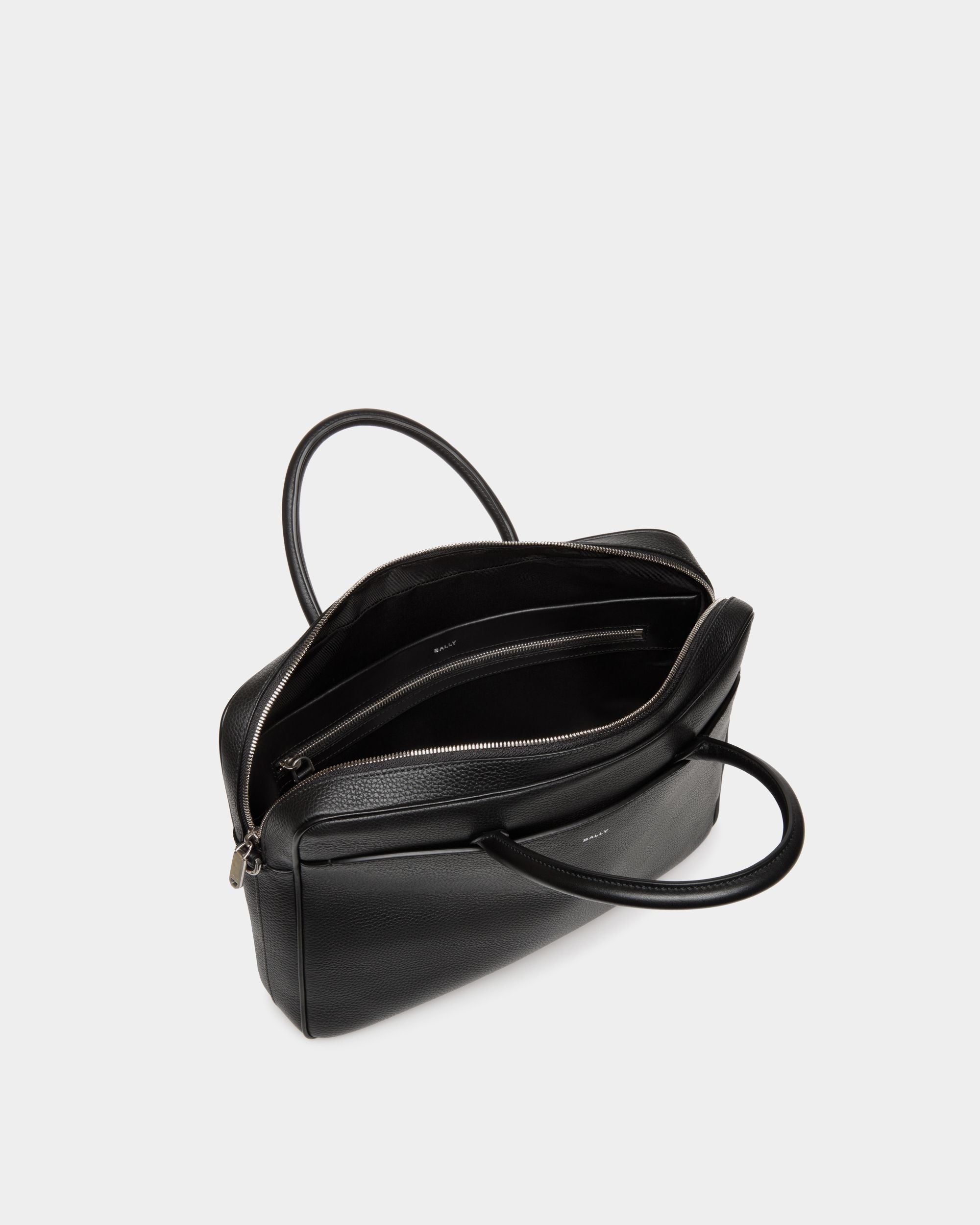 Oeden Aktentasche Aus Schwarzem Leder - Herren - Bally - 04