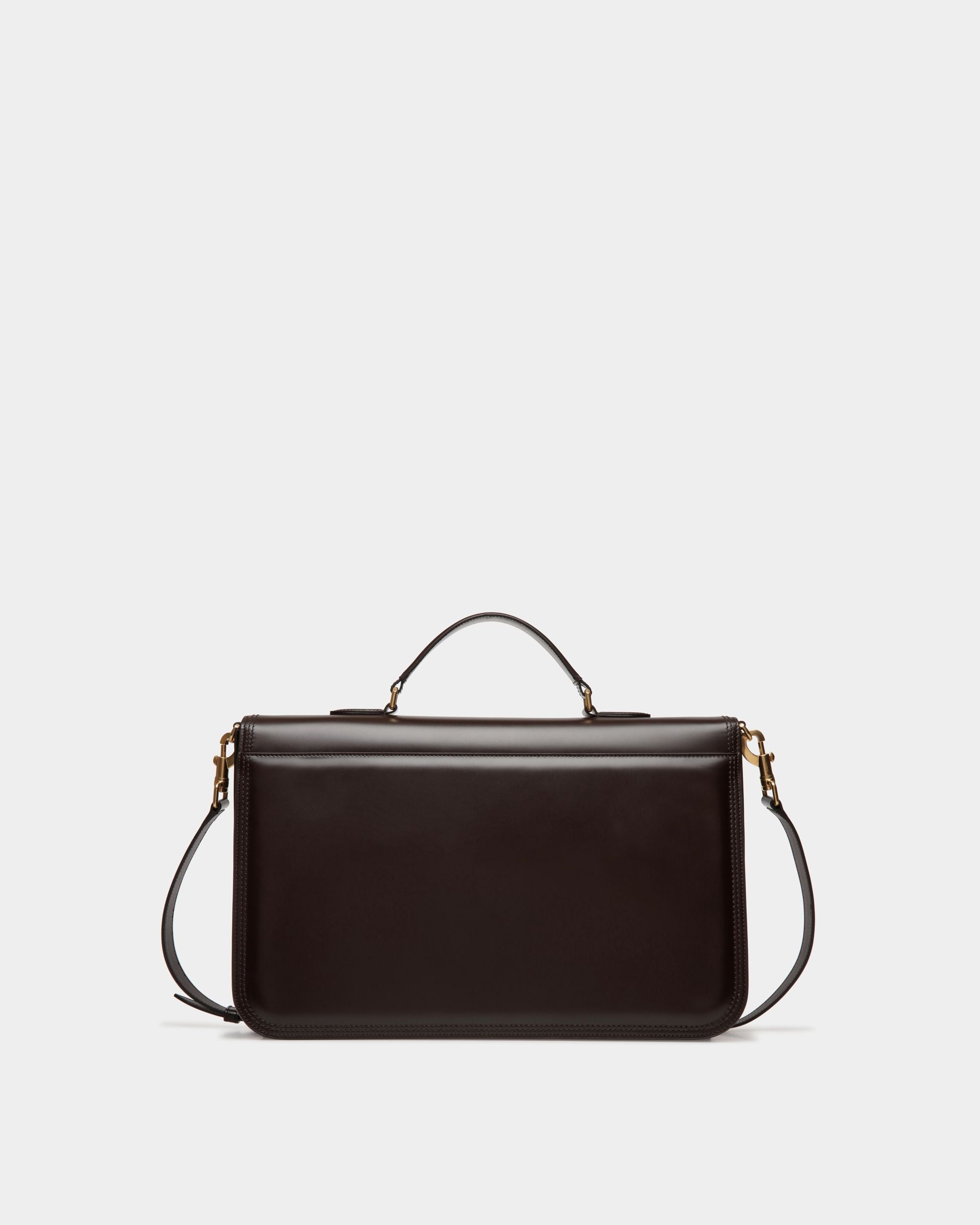 Beckett Briefcase In Ebano Leather - Herren - Bally - 03