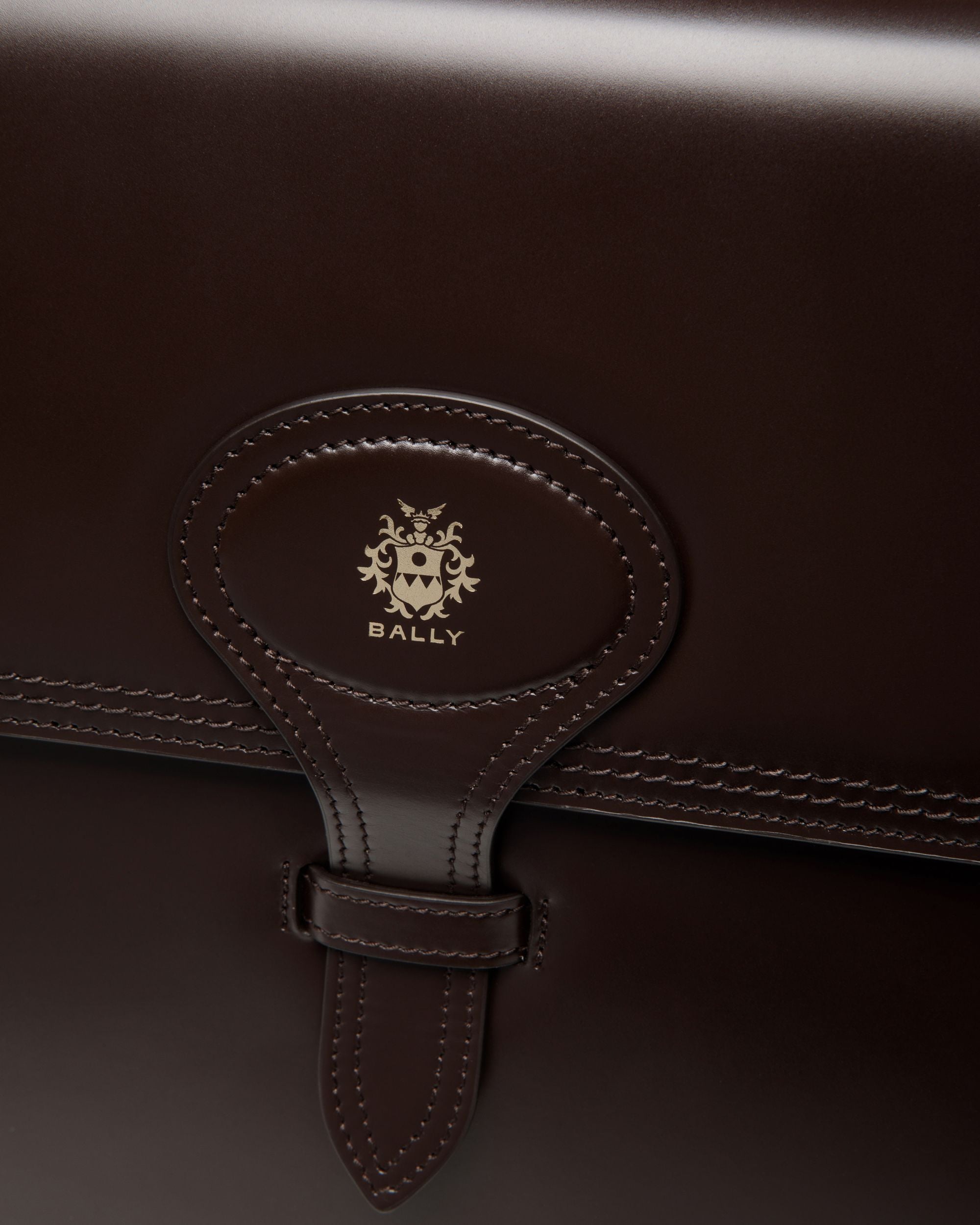Beckett Briefcase In Ebano Leather - Herren - Bally - 06