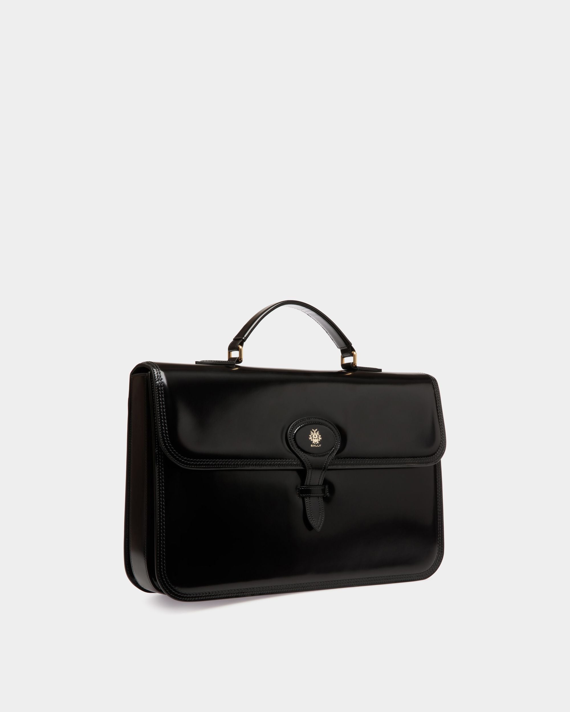 Beckett Aktentasche Aus Leder In Schwarz - Herren - Bally - 02