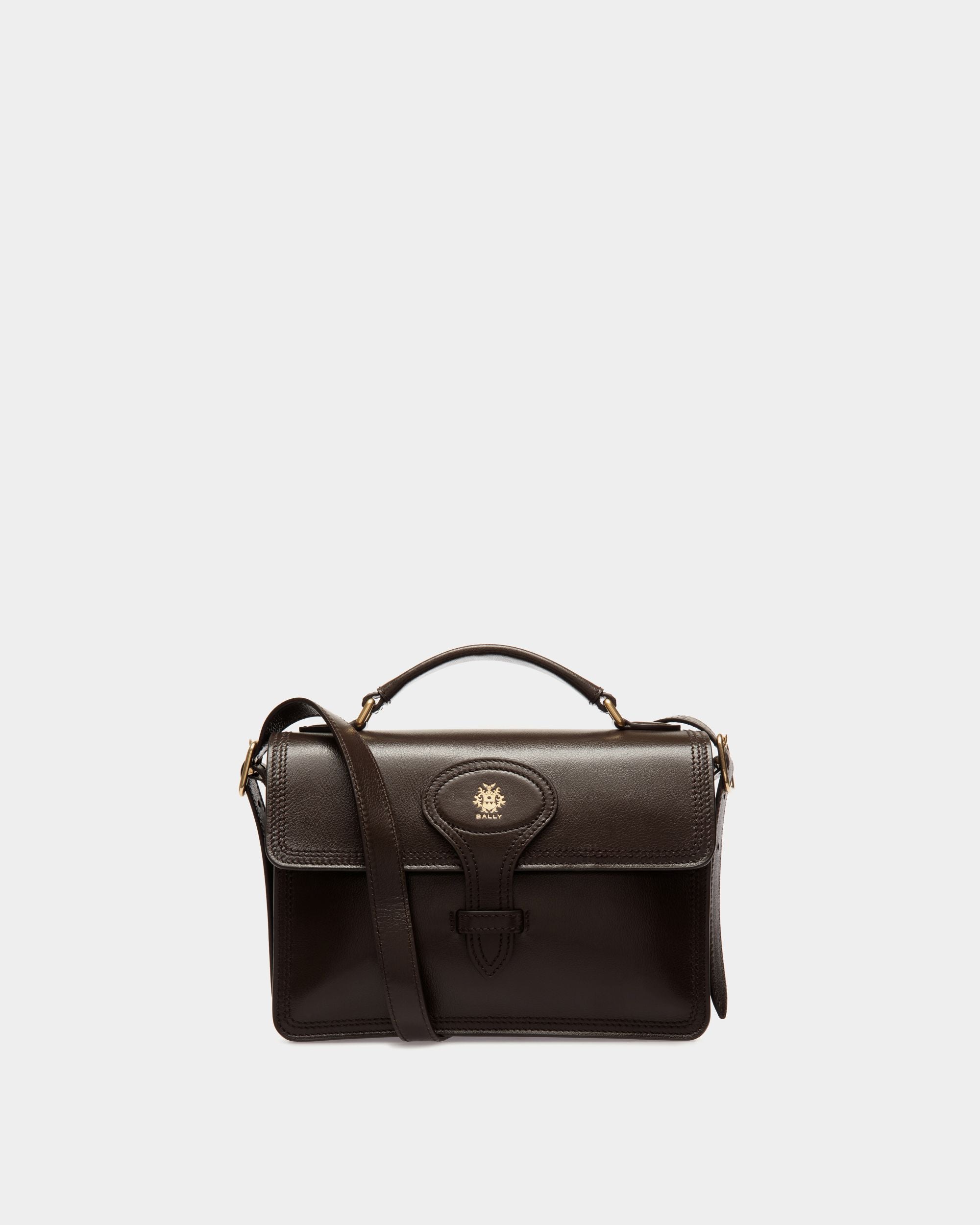 Beckett Umhängetasche Aus Leder In Ebenholzschwarz - Herren - Bally - 01