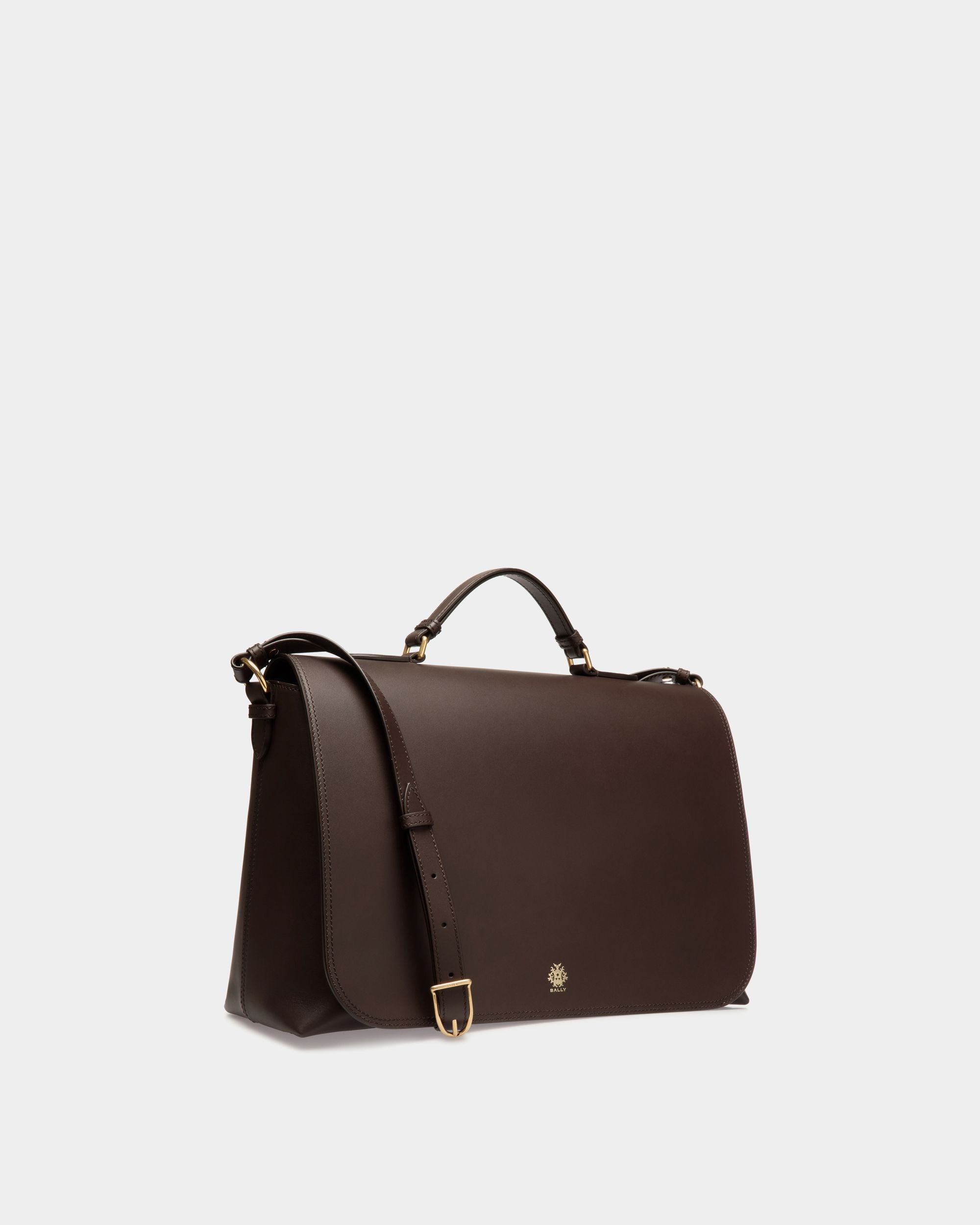 Ray Umhängetasche Aus Leder In Ebenholzschwarz - Herren - Bally - 03