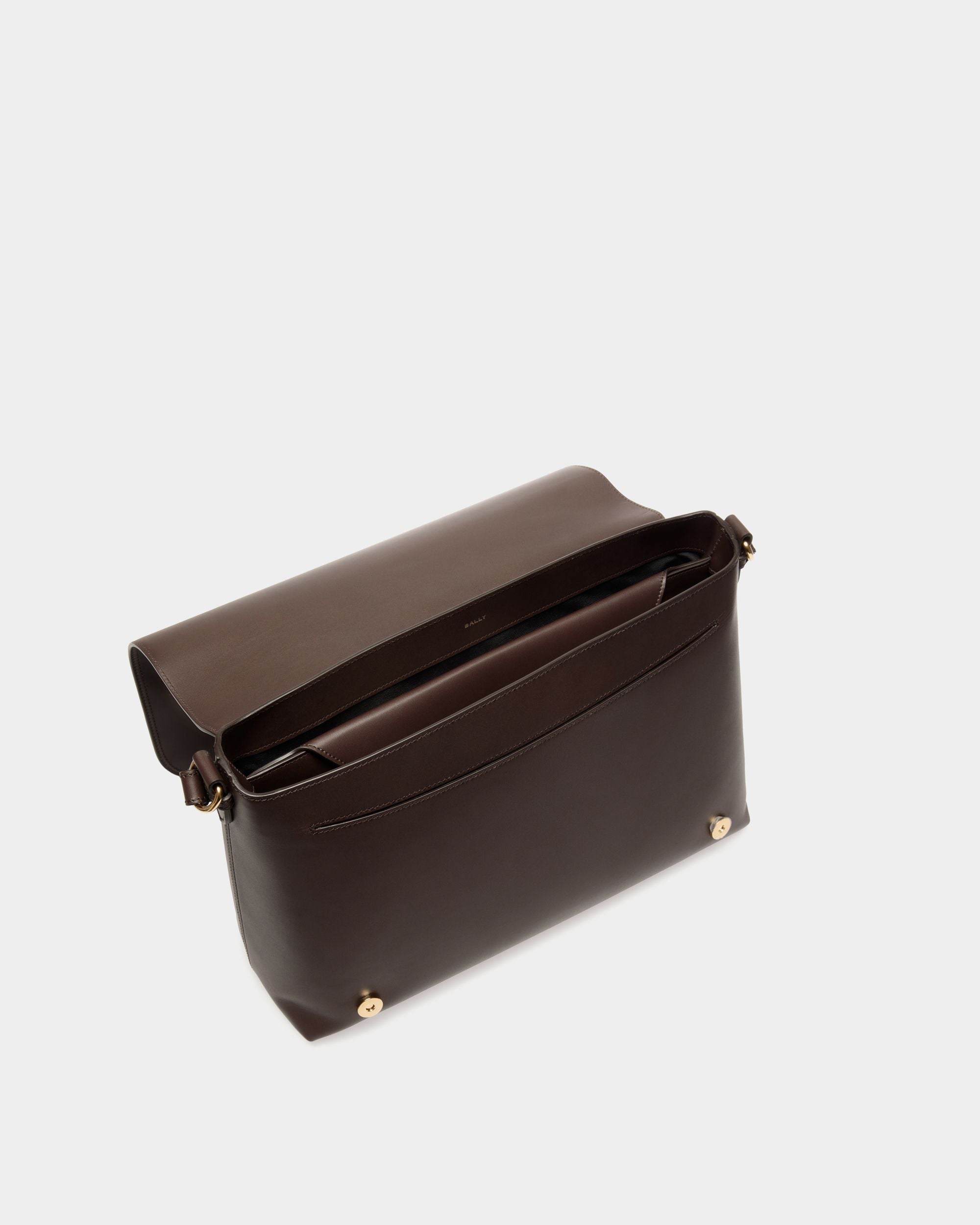 Ray Umhängetasche Aus Leder In Ebenholzschwarz - Herren - Bally - 04