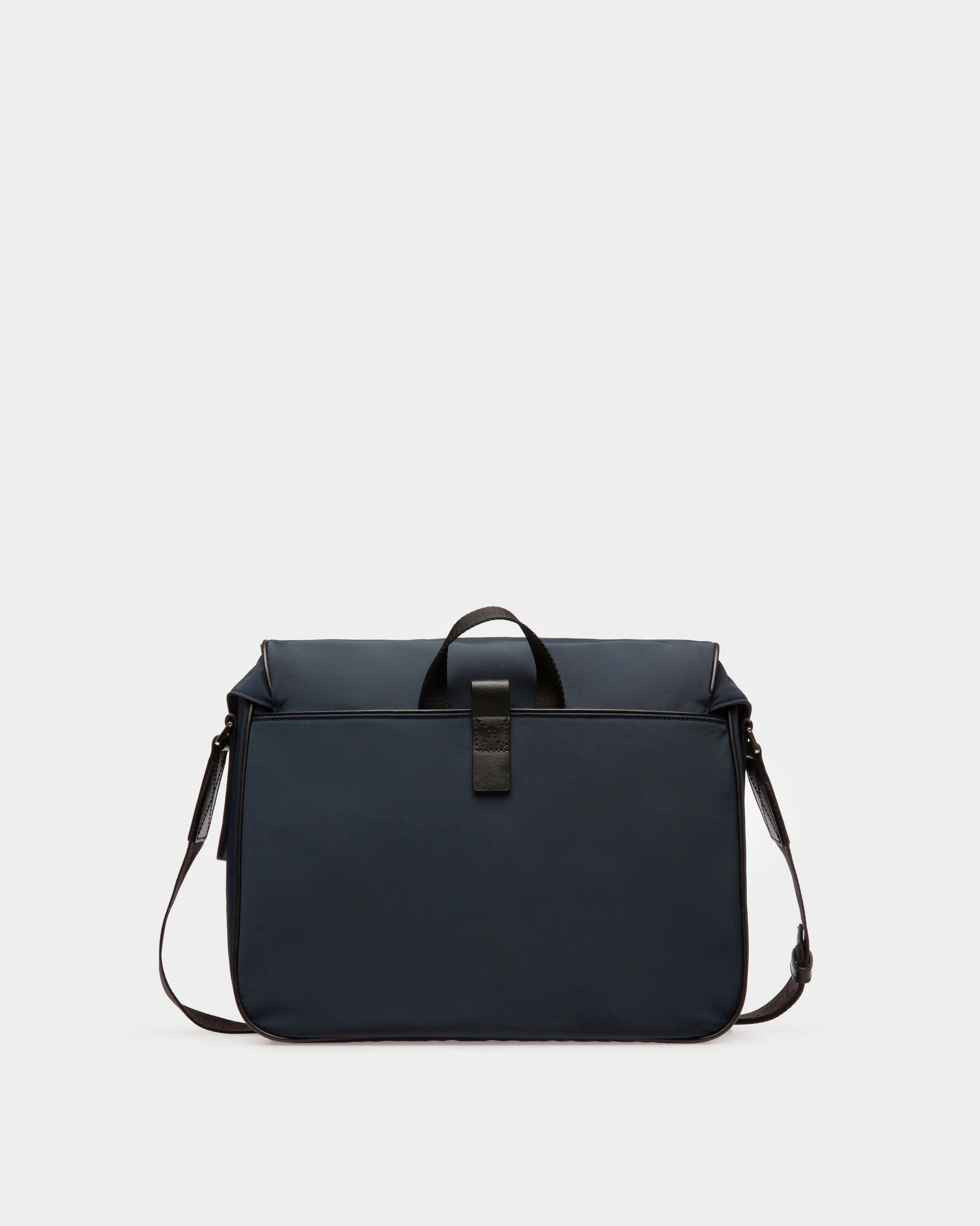 Fabro Messenger-Tasche Aus Mitternachtsblauem Nylon - Herren - Bally - 02