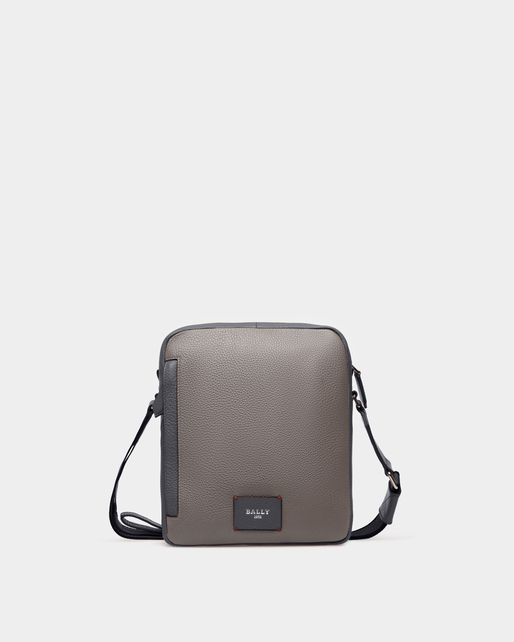 Holm Umhängetasche Aus Grauem Leder - Herren - Bally - 03