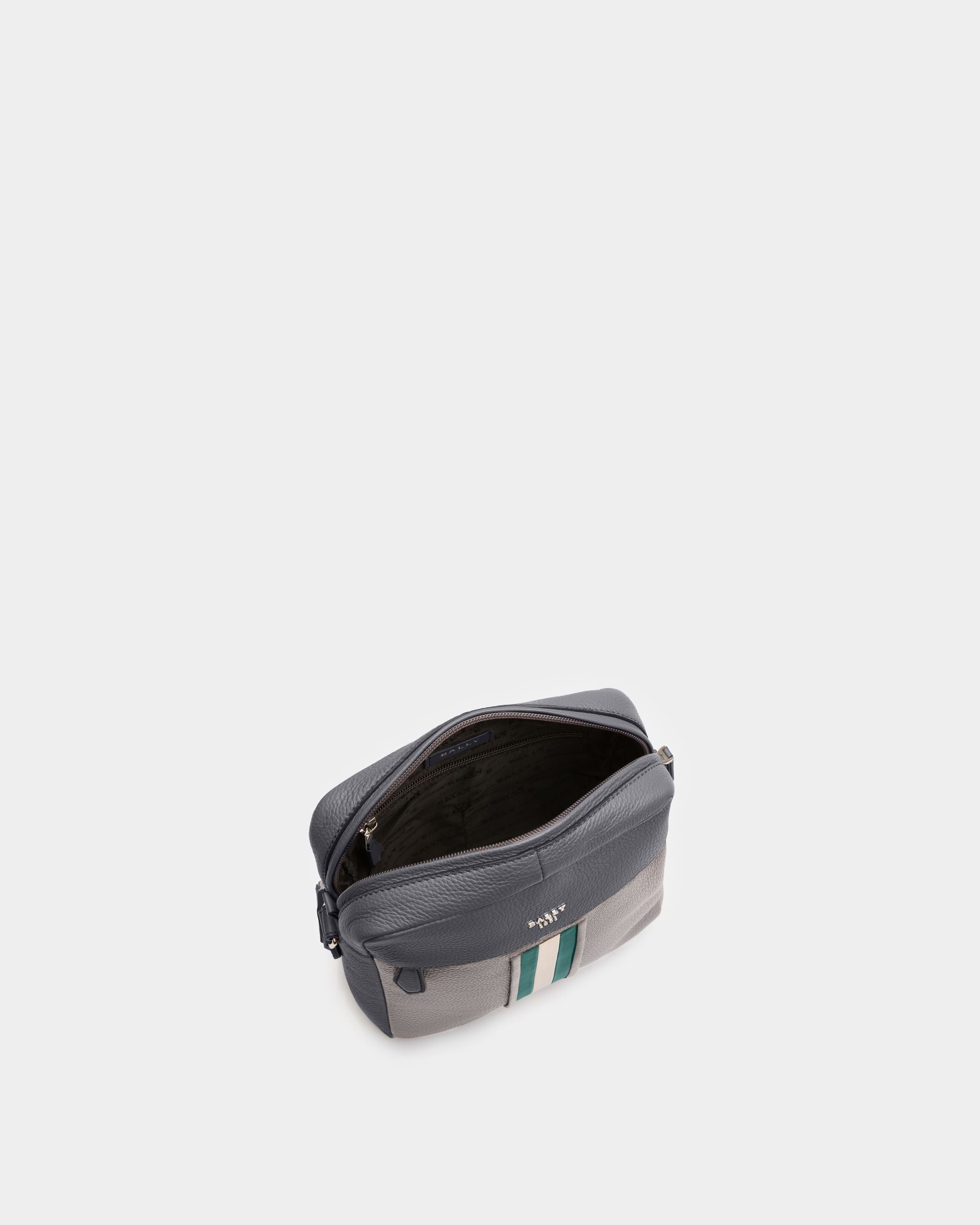 Holm Umhängetasche Aus Grauem Leder - Herren - Bally - 04