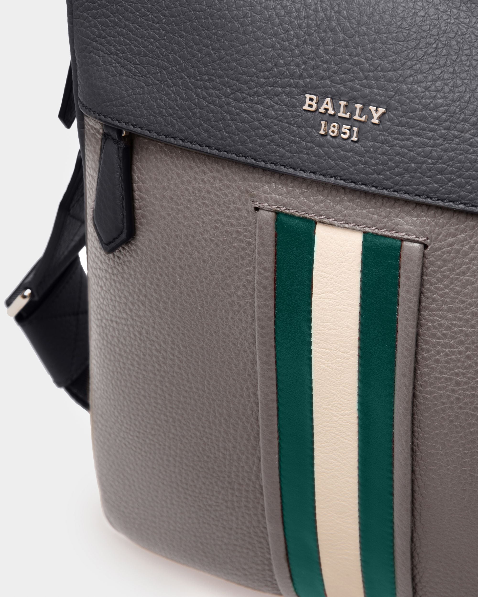 Holm Umhängetasche Aus Grauem Leder - Herren - Bally - 05