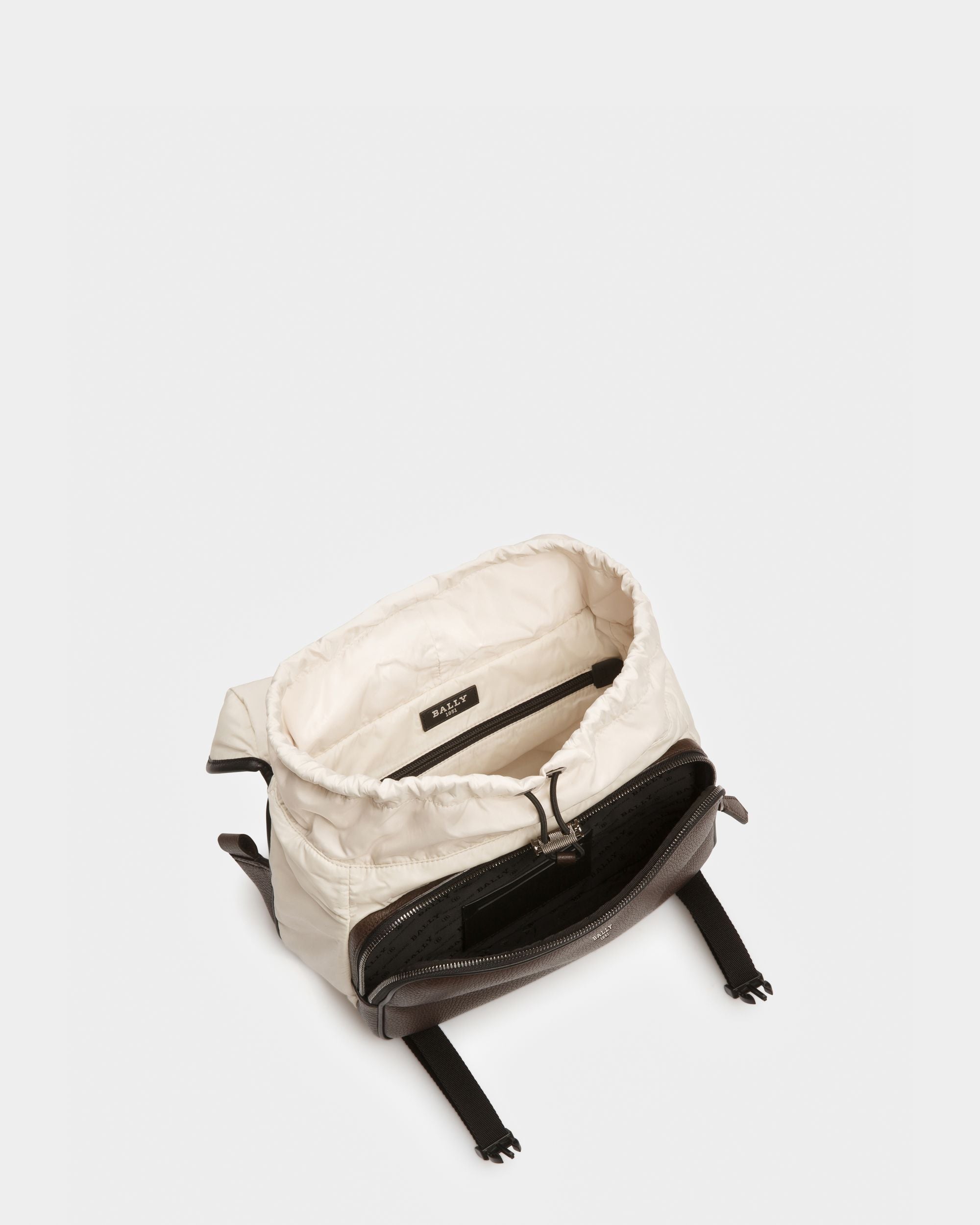 Borissey Altweisse Umhängetasche Aus Recyceltem Nylon - Herren - Bally - 04