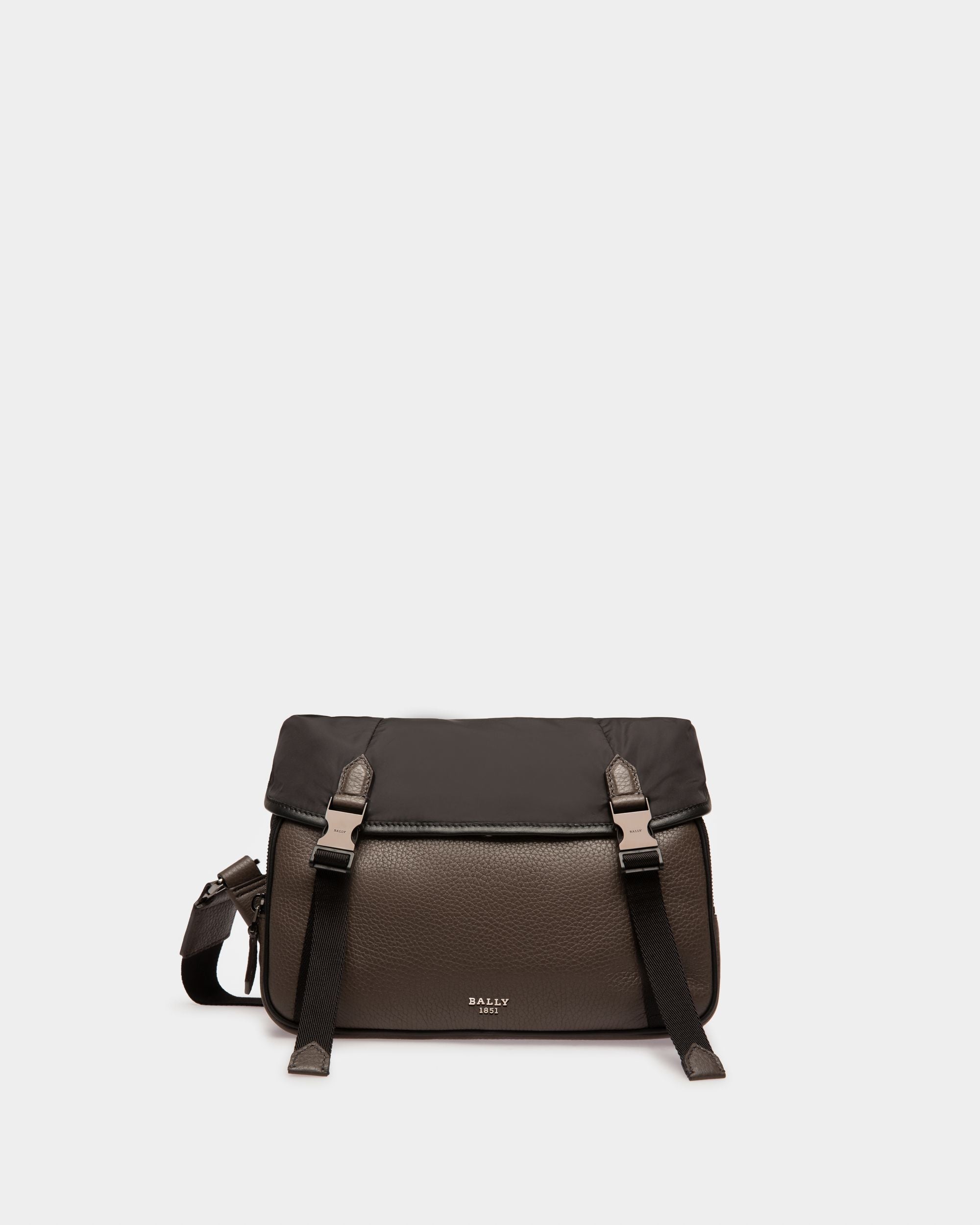 Borissey Umhängetasche Aus Schwarzem Recyceltem Nylon - Herren - Bally - 01