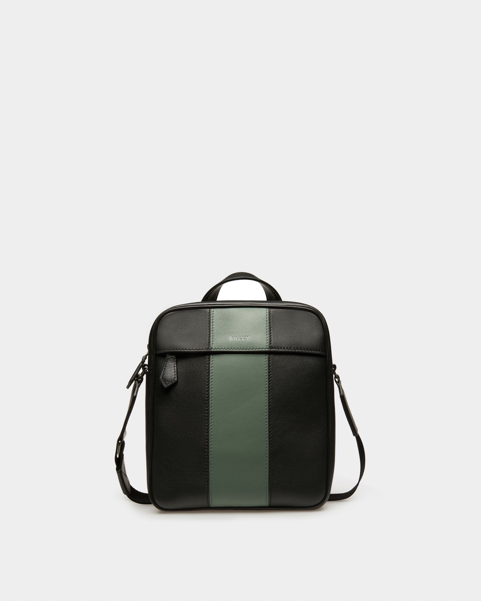 Holmis Umhängetasche In Schwarz Und Grün - Herren - Bally - 01