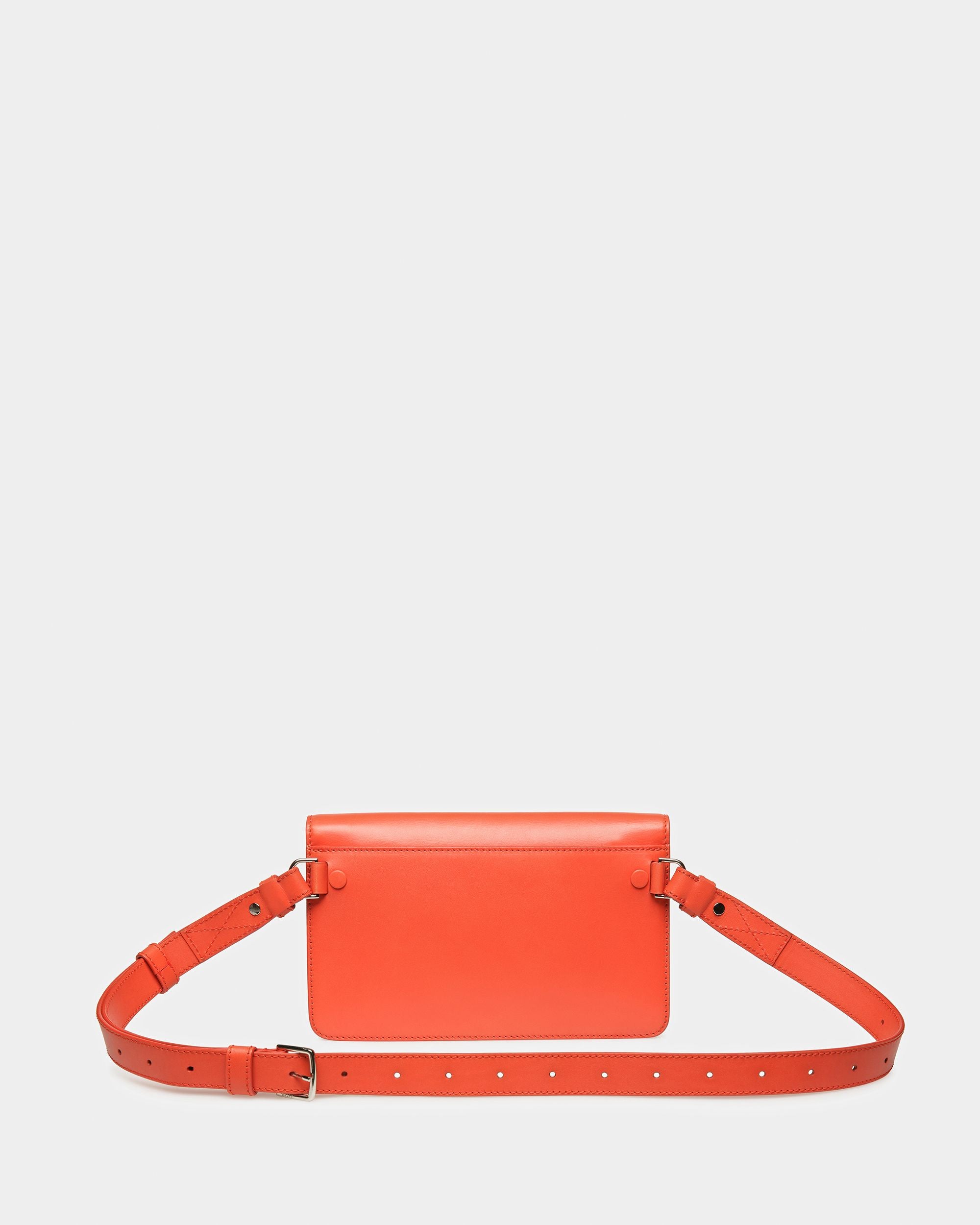 Acres Umhängetasche Aus Leder In Orange - Herren - Bally - 03
