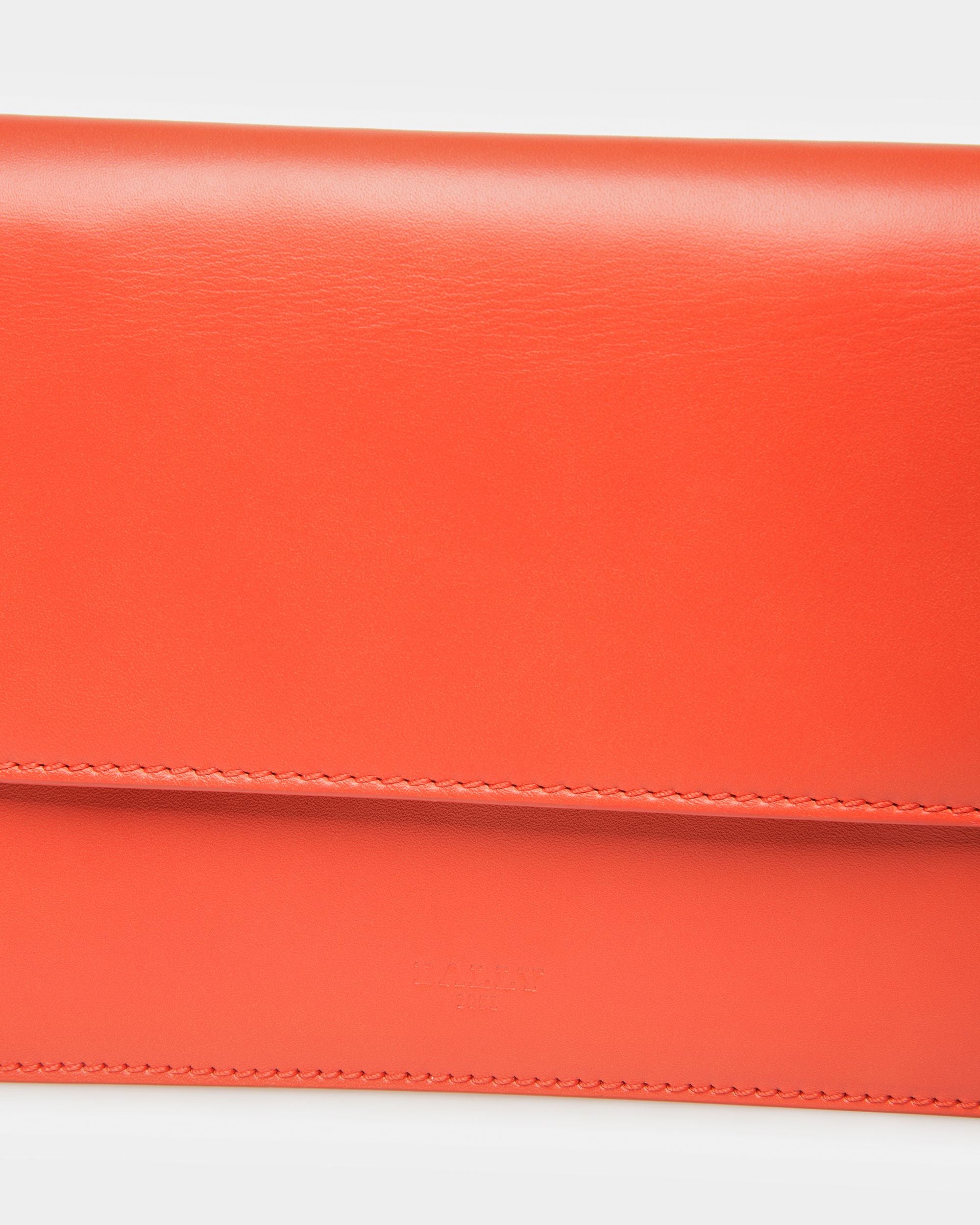 Acres Umhängetasche Aus Leder In Orange - Herren - Bally - 05