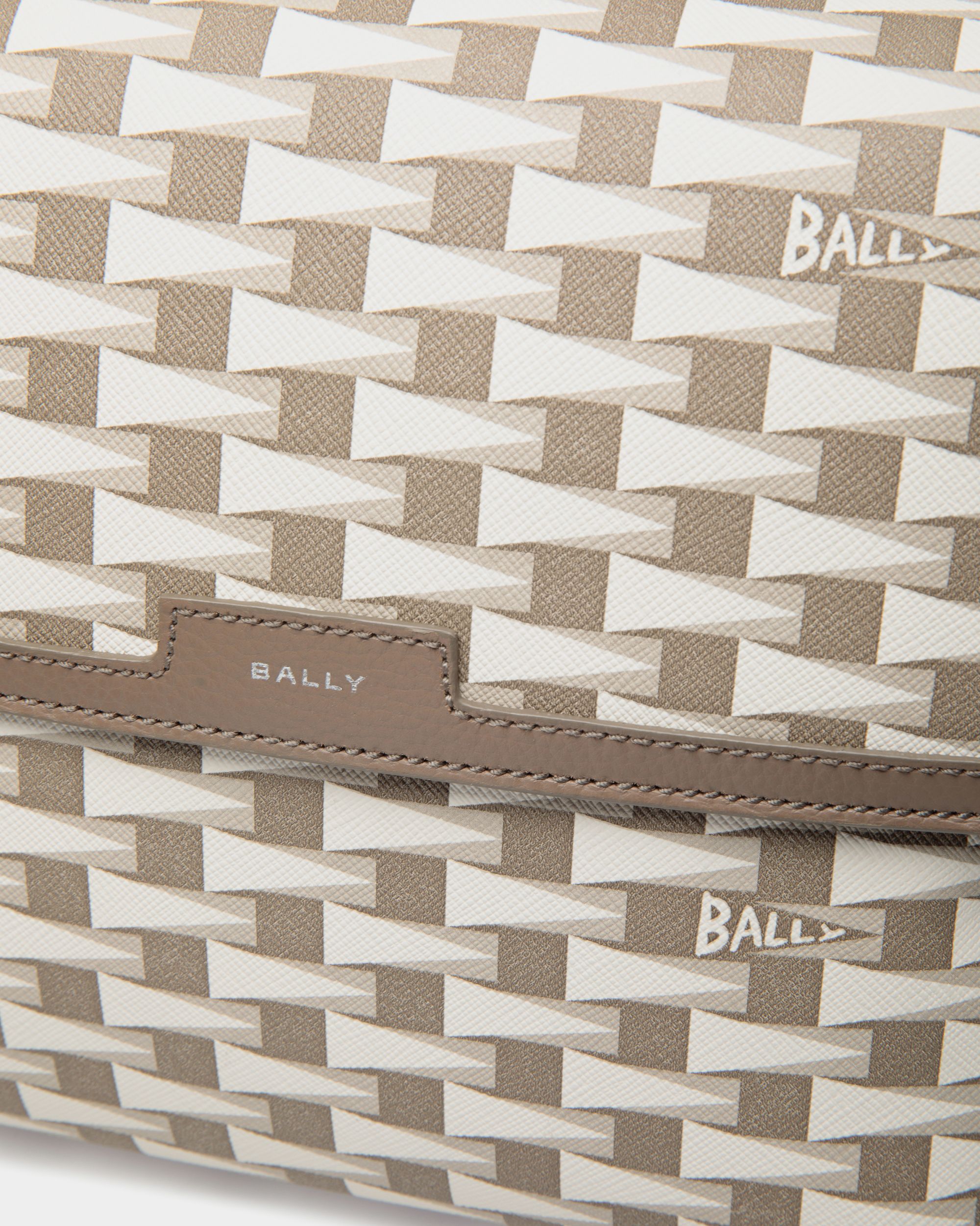 Pennant Umhängetasche In Taupe - Herren - Bally - 05