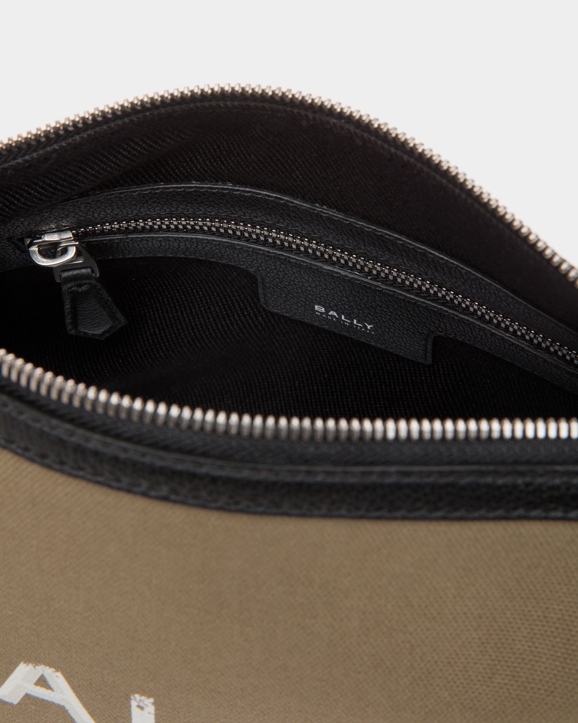Arkle Logo Umhängetasche Aus Canvas Und Leder - Herren - Bally - 04