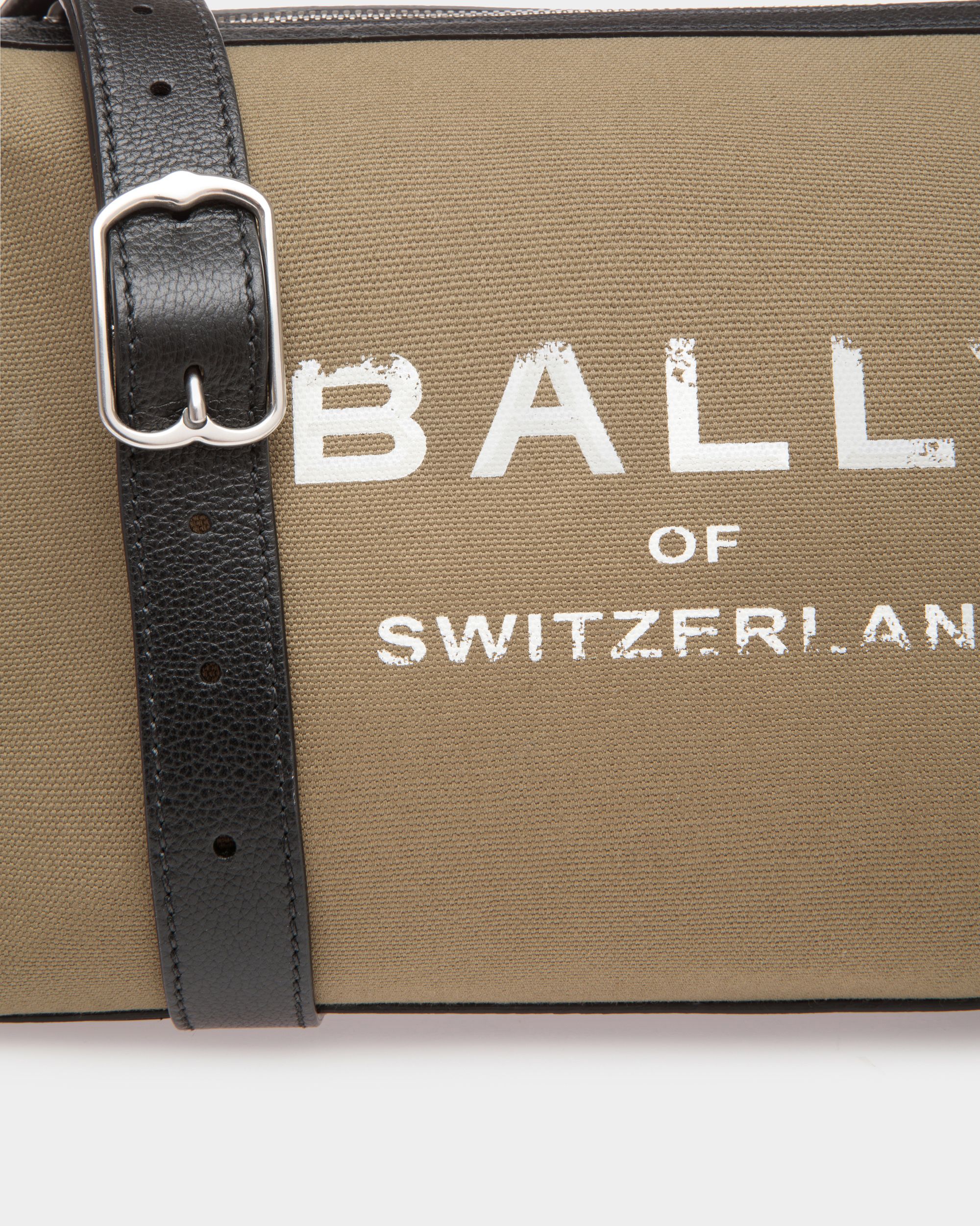 Arkle Logo Umhängetasche Aus Canvas Und Leder - Herren - Bally - 05