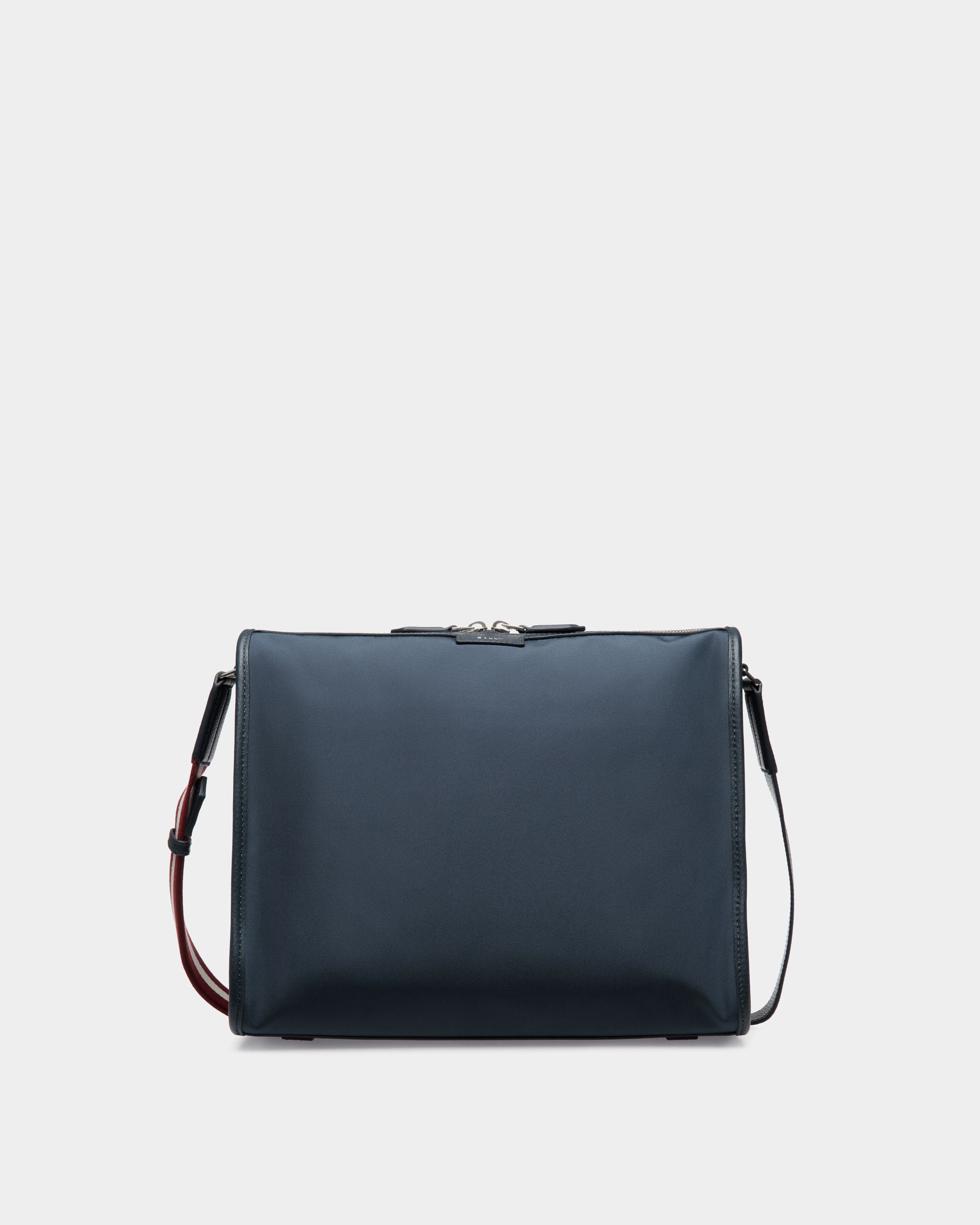 Code Umhängetasche Aus Nylon In Navy Blue - Herren - Bally - 01