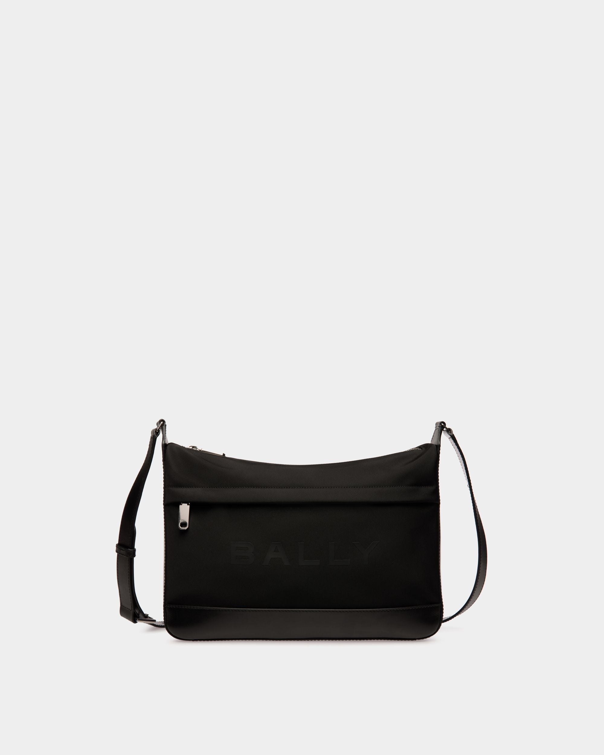Bar Umhängetasche Aus Nylon Und Leder In Schwarz - Herren - Bally - 01