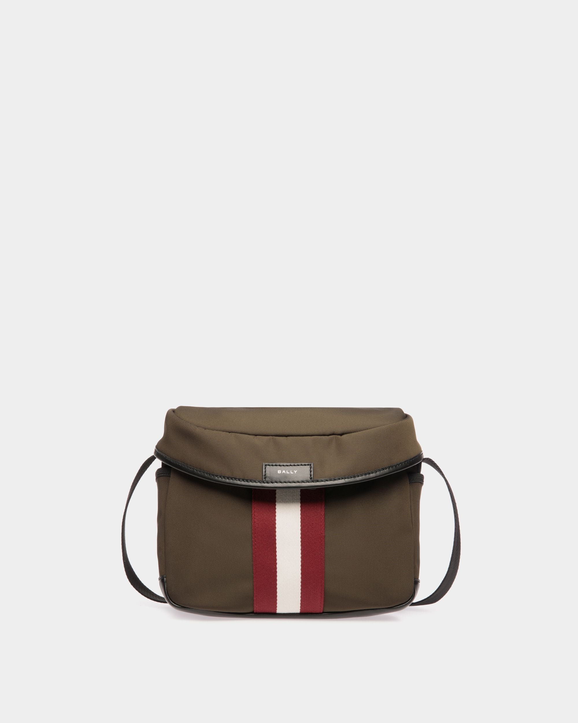 Code Umhängetasche Aus Nylon In Military Green - Herren - Bally - 01