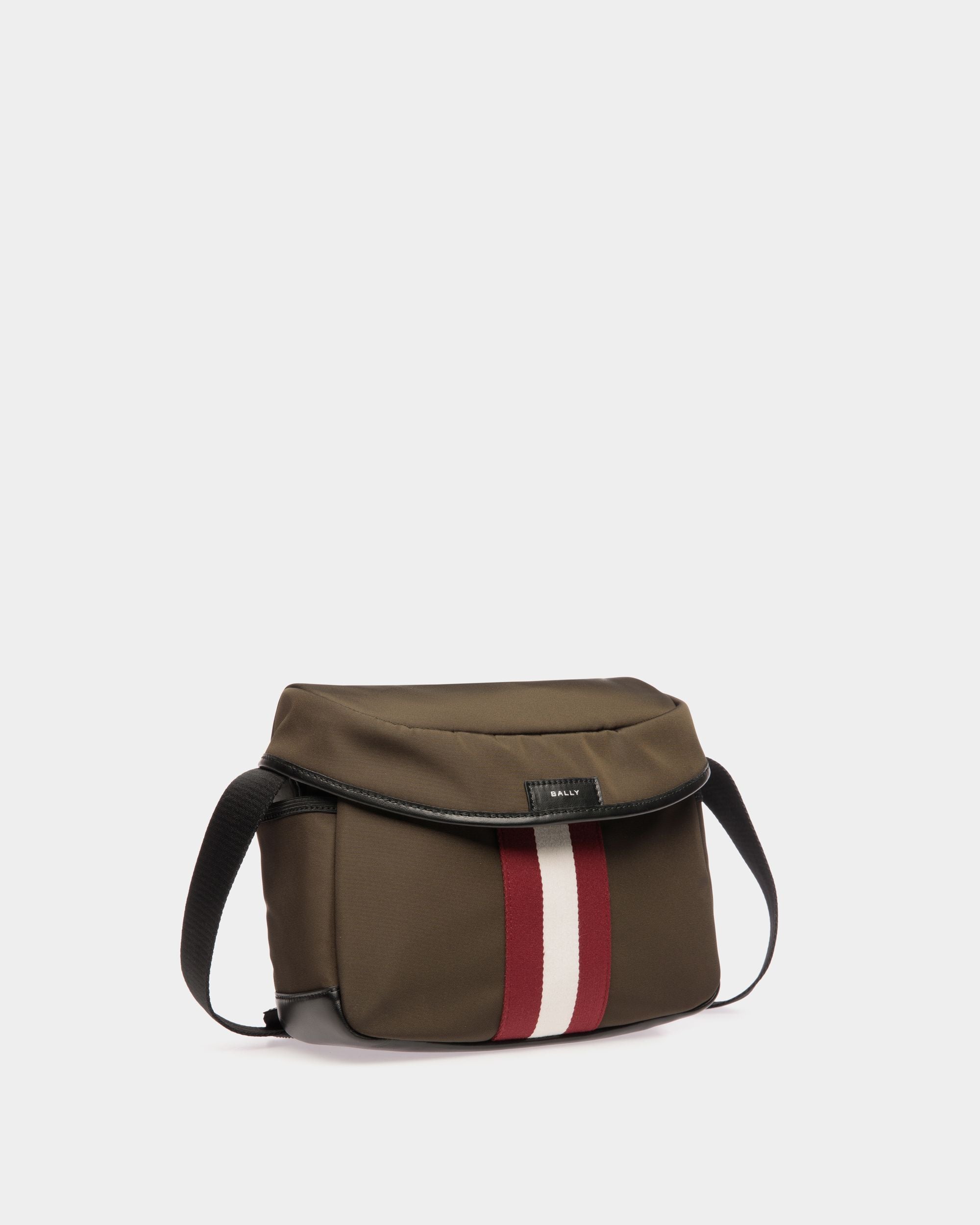 Code Umhängetasche Aus Nylon In Military Green - Herren - Bally - 03