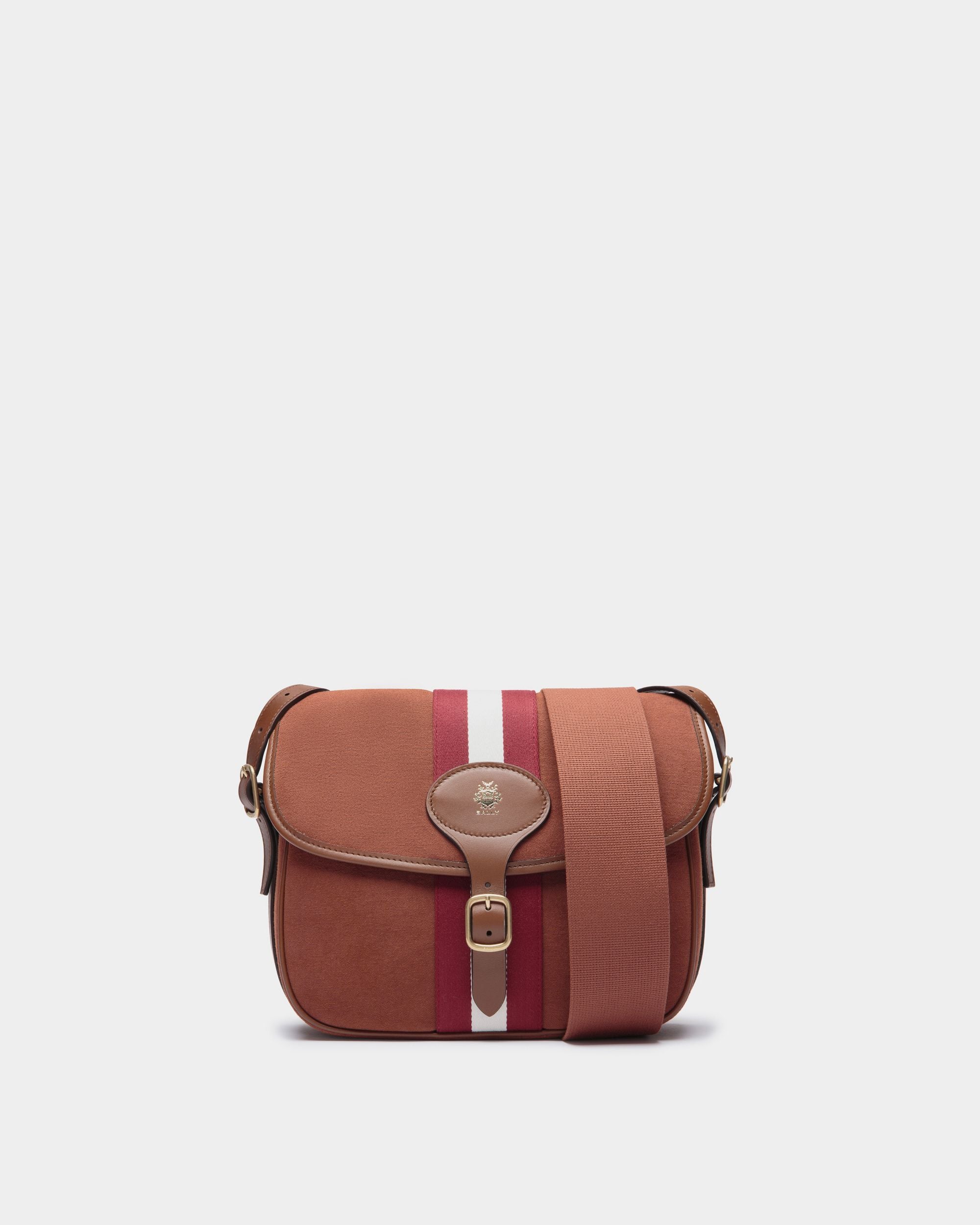 Beckett Umhängetasche Aus Baumwollcanvas In Rot - Herren - Bally - 01