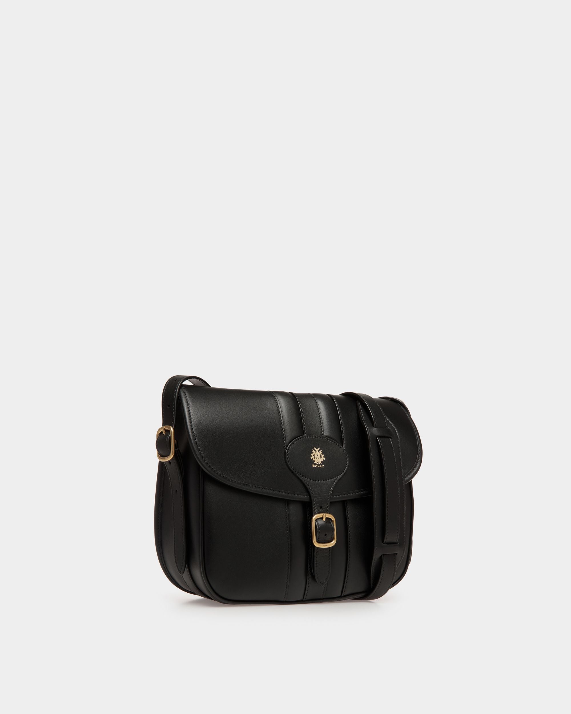 Beckett Umhängetasche Aus Leder In Schwarz - Herren - Bally - 04