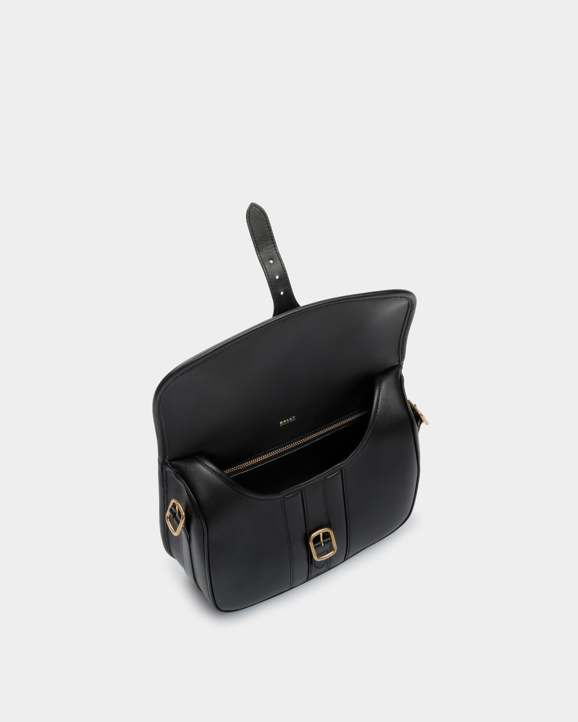 Beckett Umhängetasche Aus Leder In Schwarz - Herren - Bally - 05