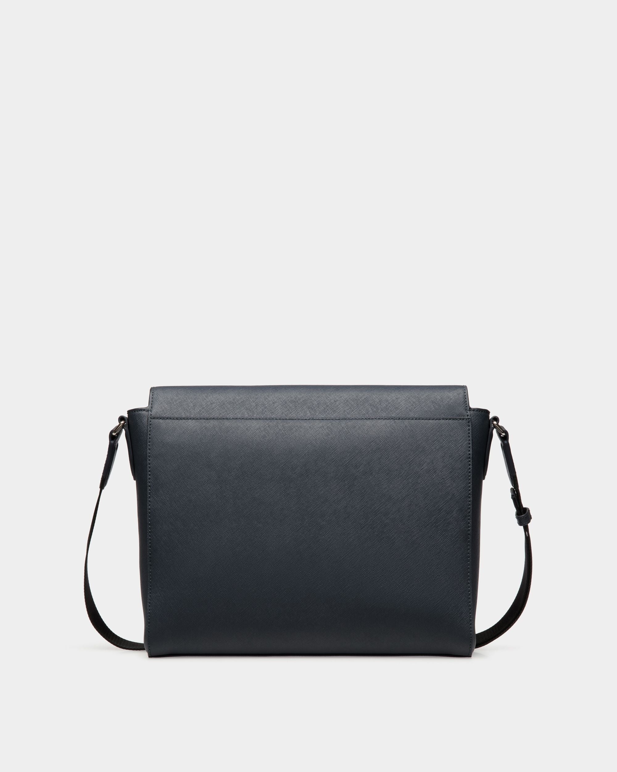 Messenger Bag In Blue Leather - Herren - Bally - 02
