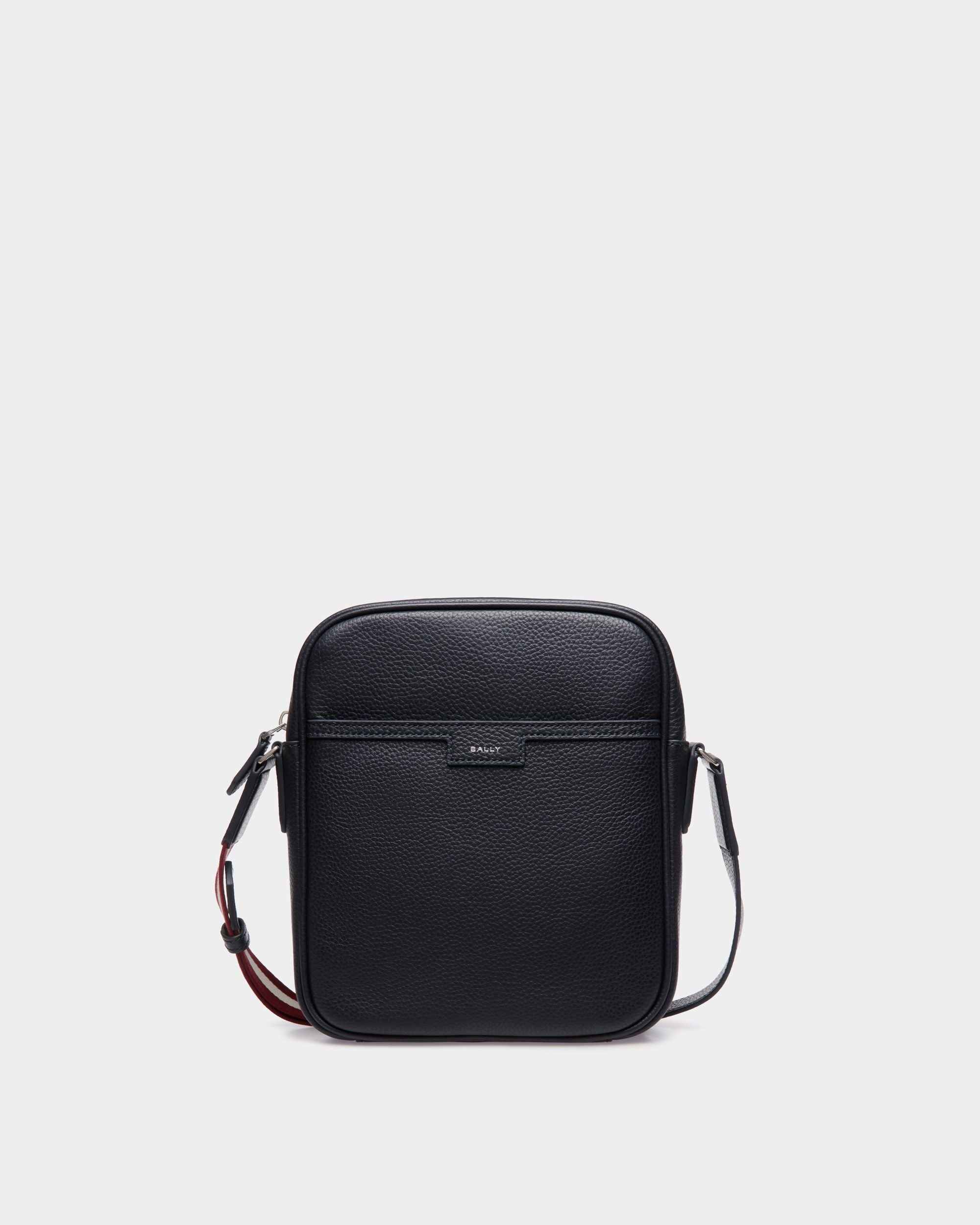 Code Crossbody In Blue Leather - Herren - Bally - 01