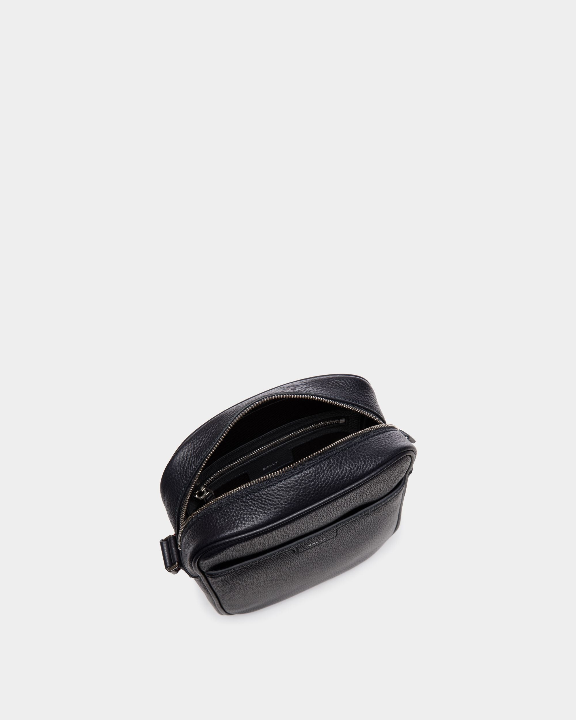 Code Crossbody In Blue Leather - Herren - Bally - 04