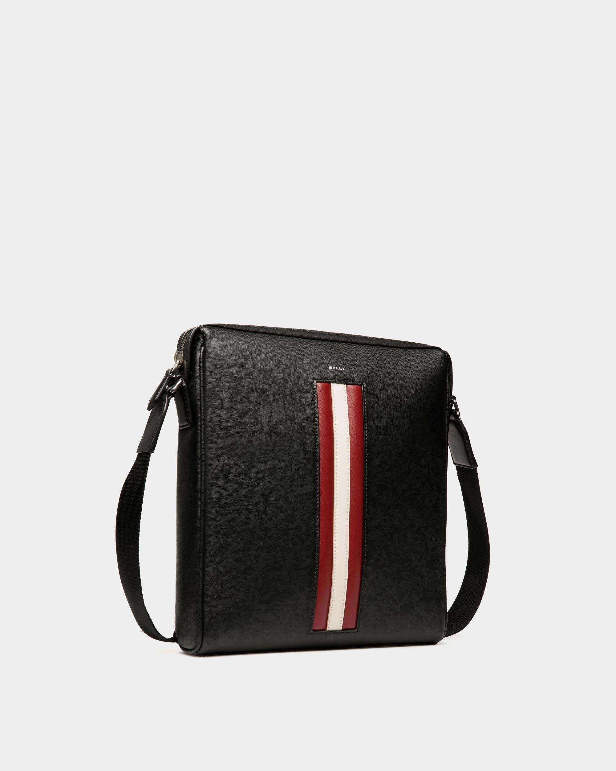 Mythos Umhängetasche Aus Recyceltem Leder In Schwarz - Herren - Bally - 03