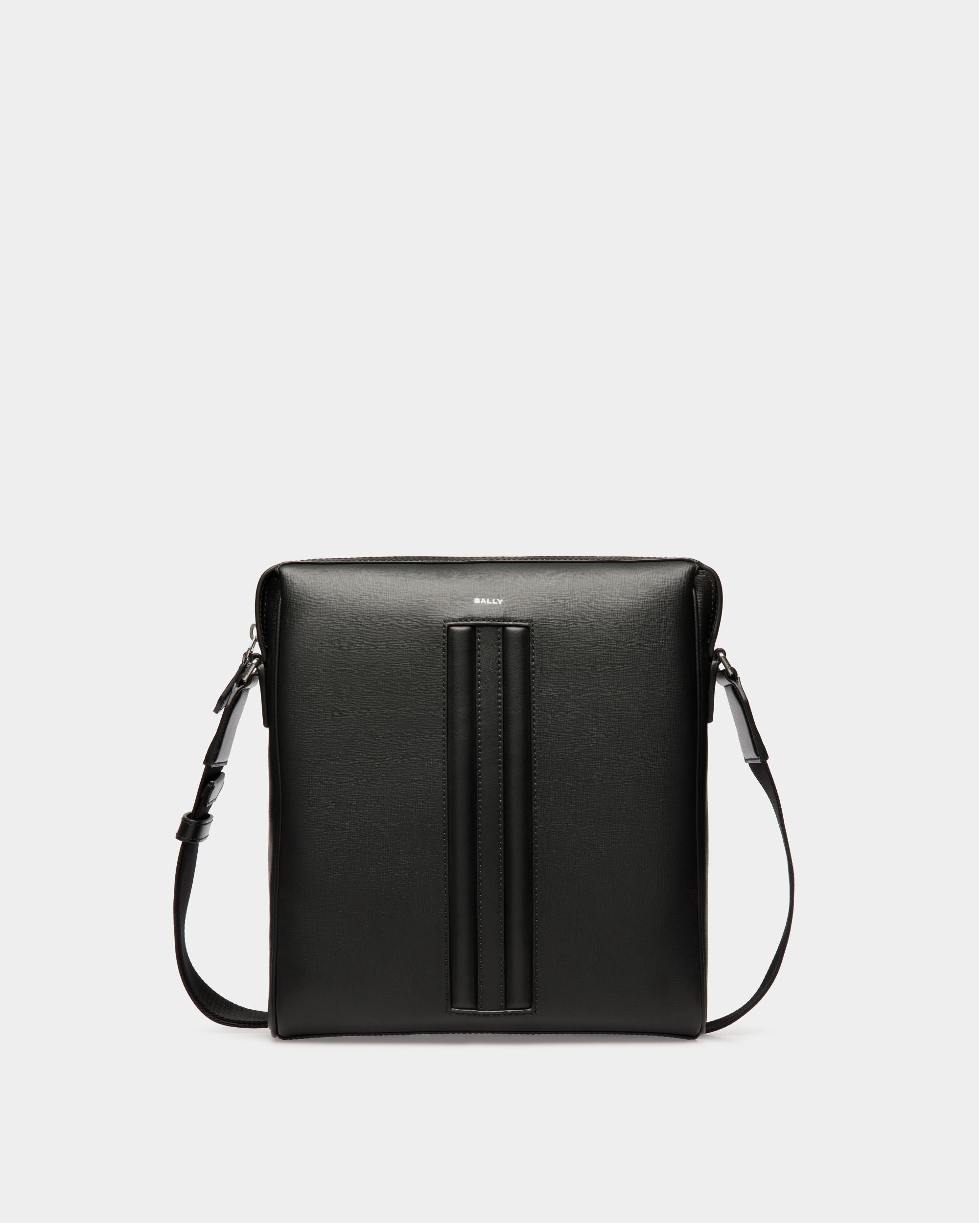 Mythos Umhängetasche Aus Recyceltem Leder In Schwarz - Herren - Bally - 01