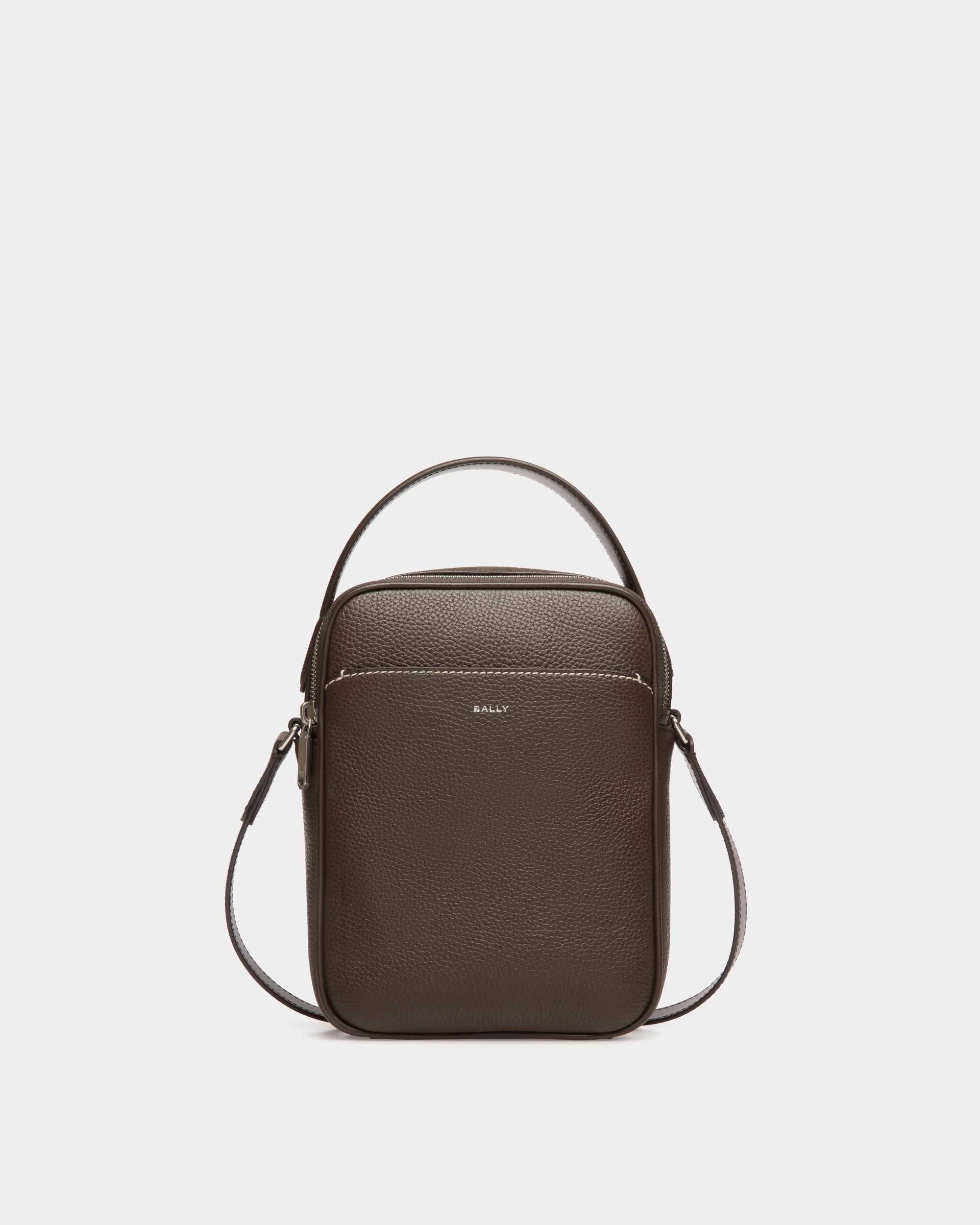 Oeden Umhängetasche Aus Leder In Ebenholzschwarz - Herren - Bally - 01