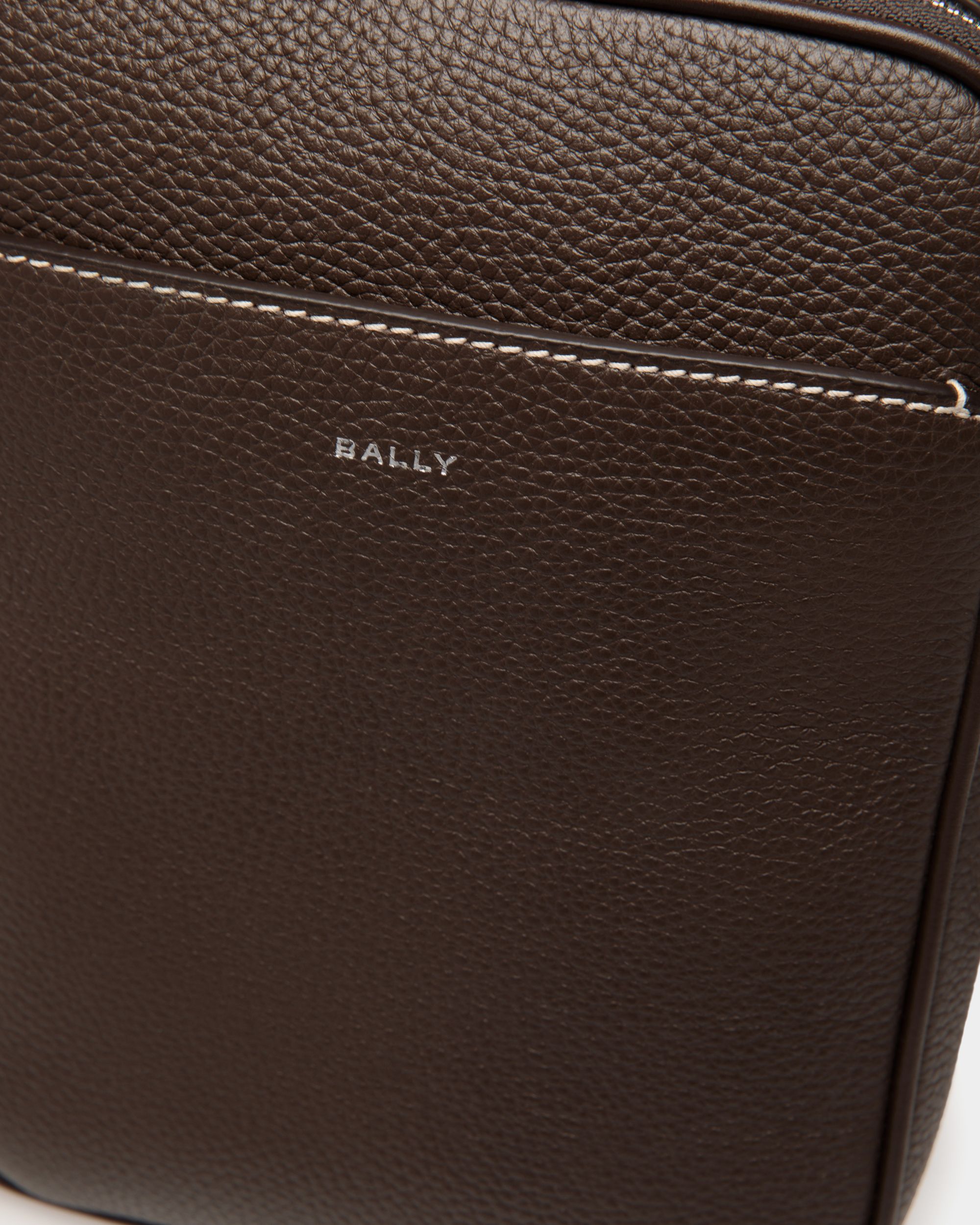 Oeden Umhängetasche Aus Leder In Ebenholzschwarz - Herren - Bally - 05