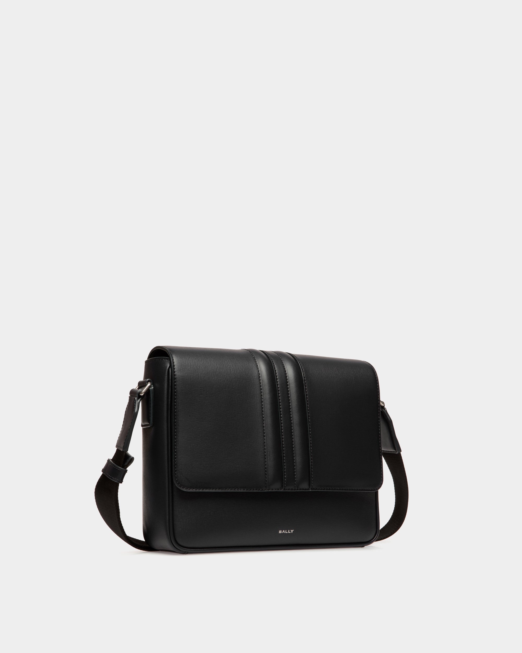 Mythos Umhängetasche Aus Recyceltem Leder In Schwarz - Herren - Bally - 04