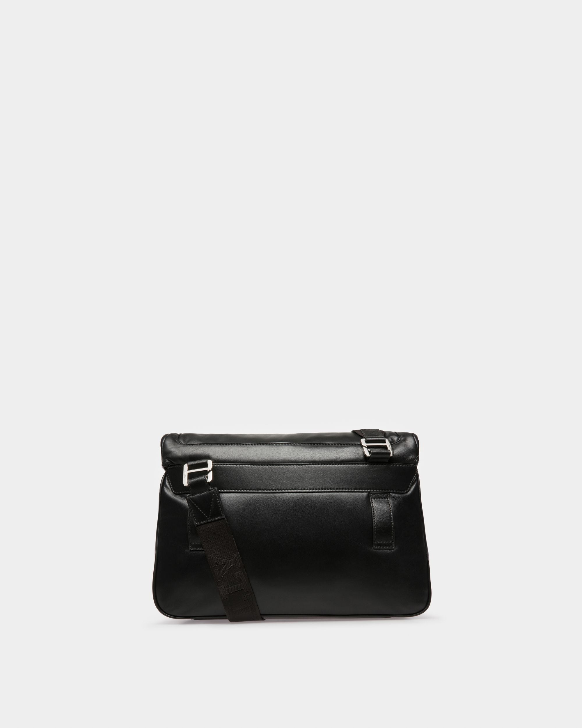 Adil Messenger-Tasche Aus Schwarzem Leder - Herren - Bally - 03