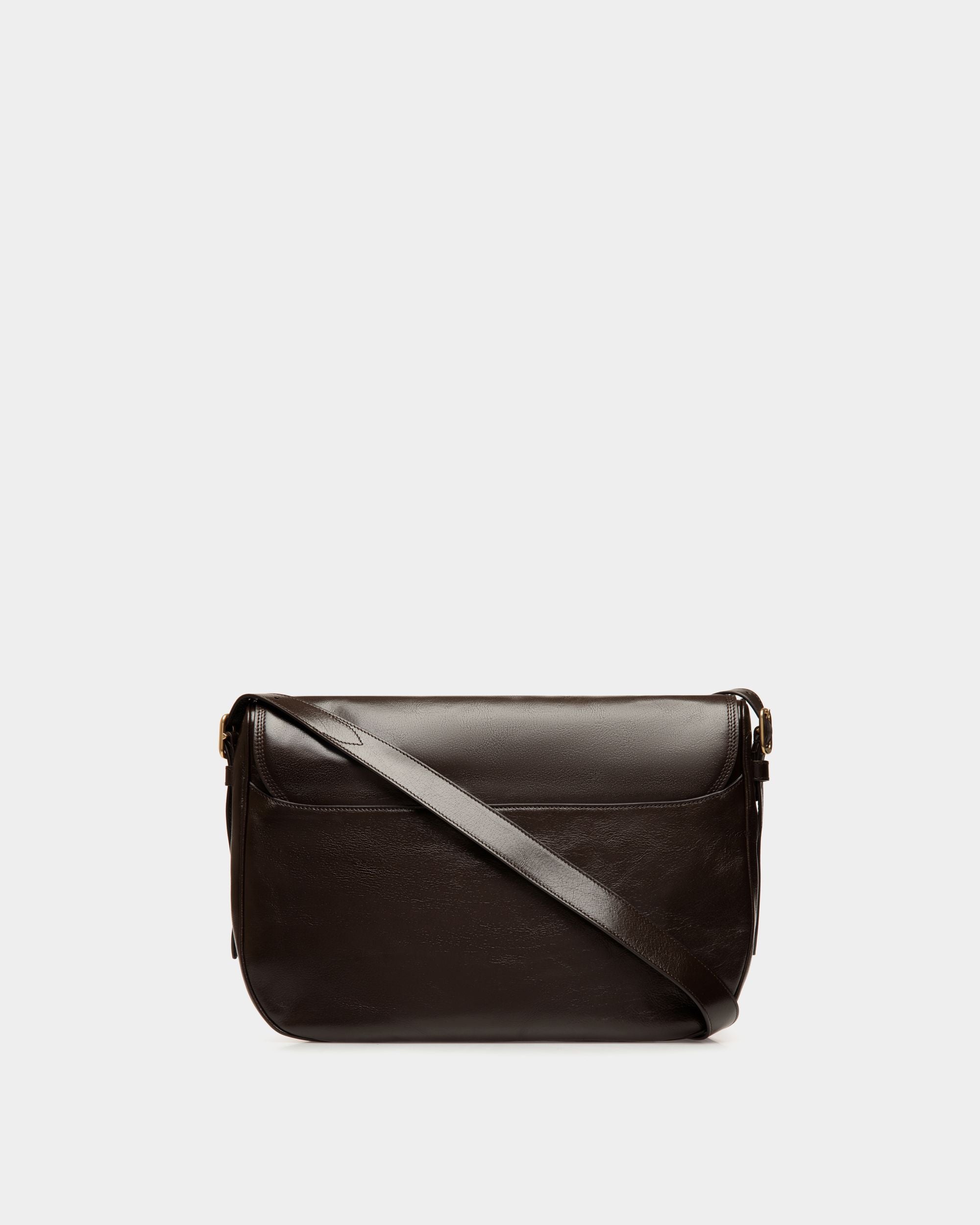 Beckett Umhängetasche Aus Leder In Ebenholzschwarz - Herren - Bally - 01