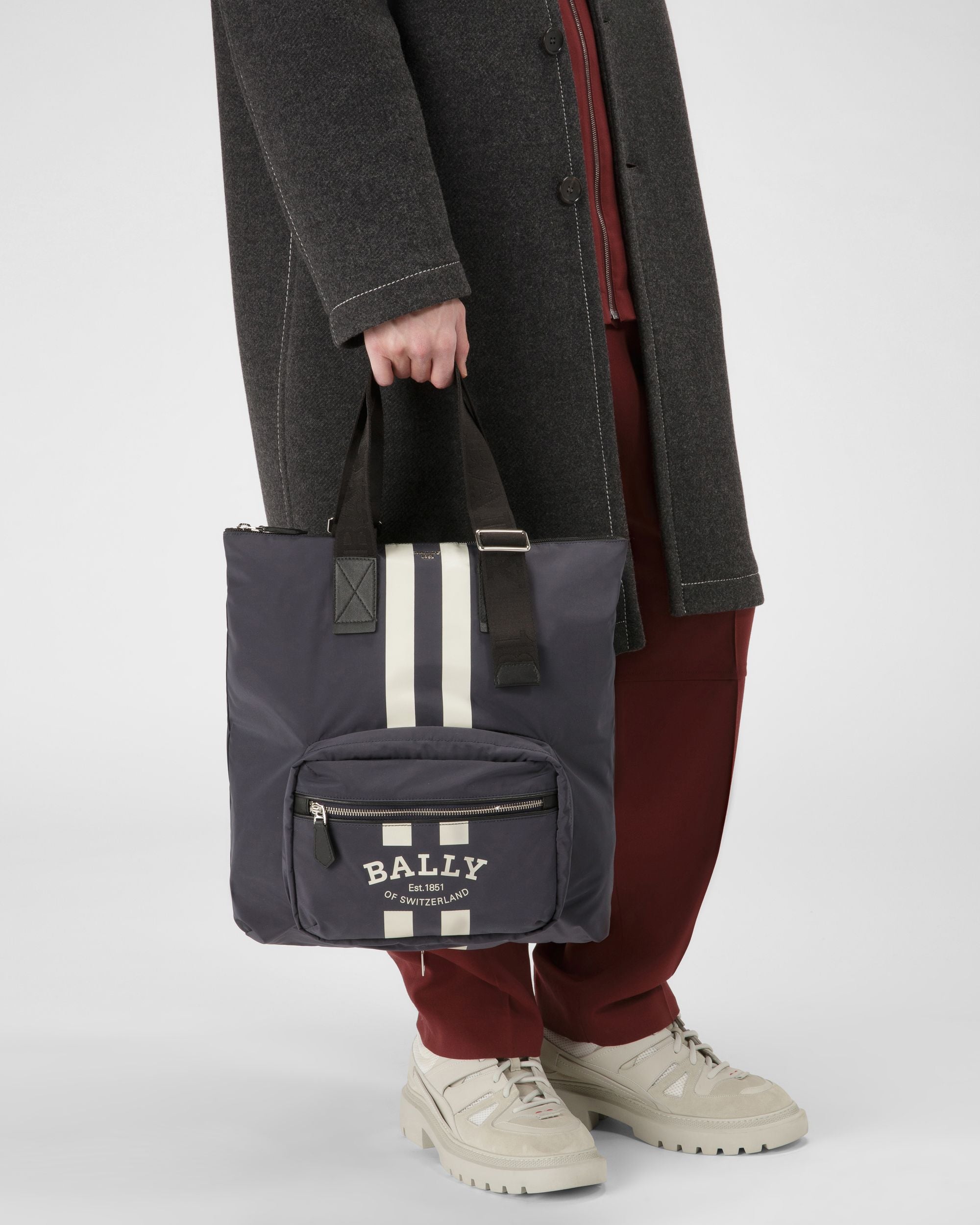 Fallie Shopper Aus Marineblauem Nylon - Herren - Bally - 01