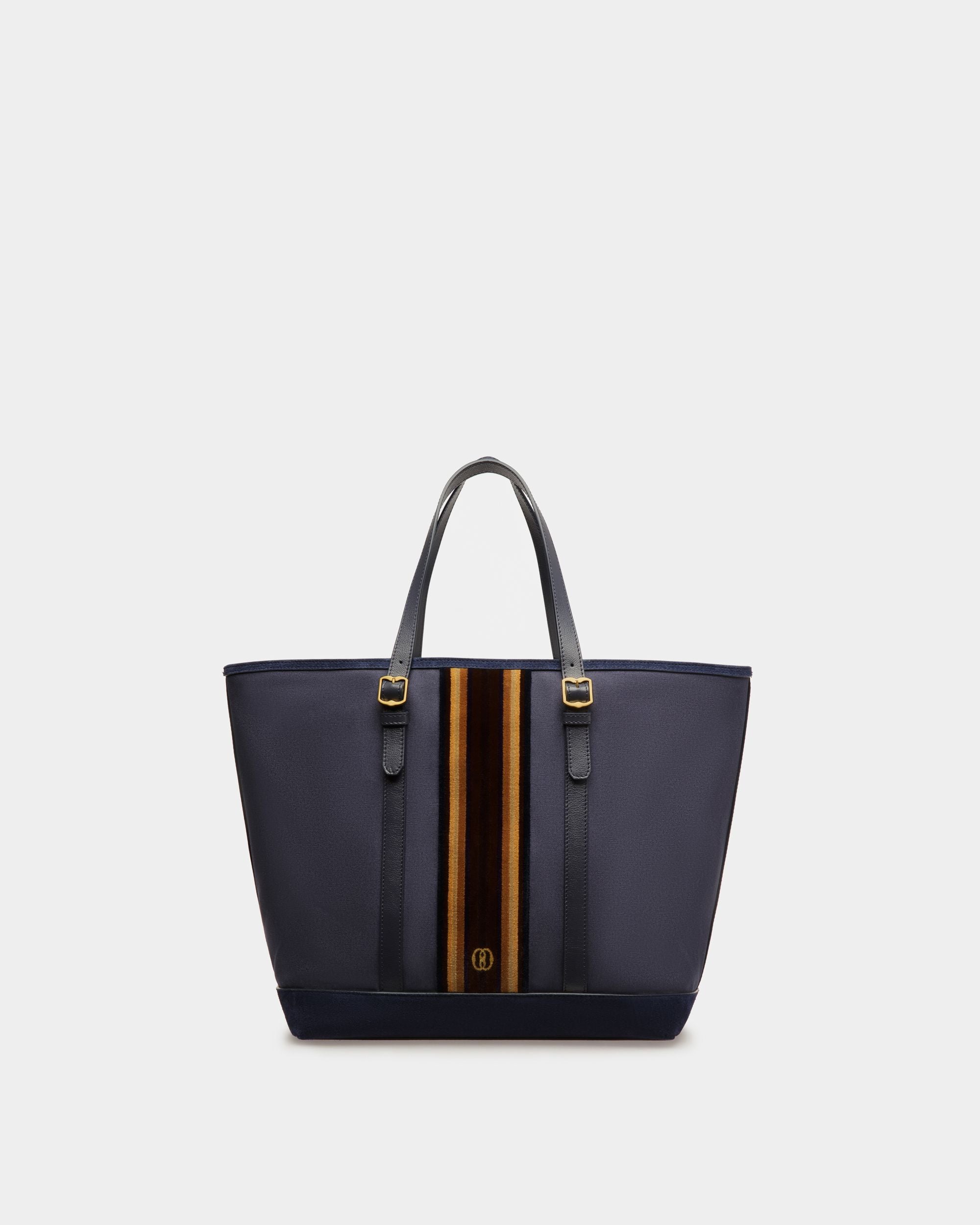Gare Tragetasche Aus marineblauem Stoff - Herren - Bally - 01