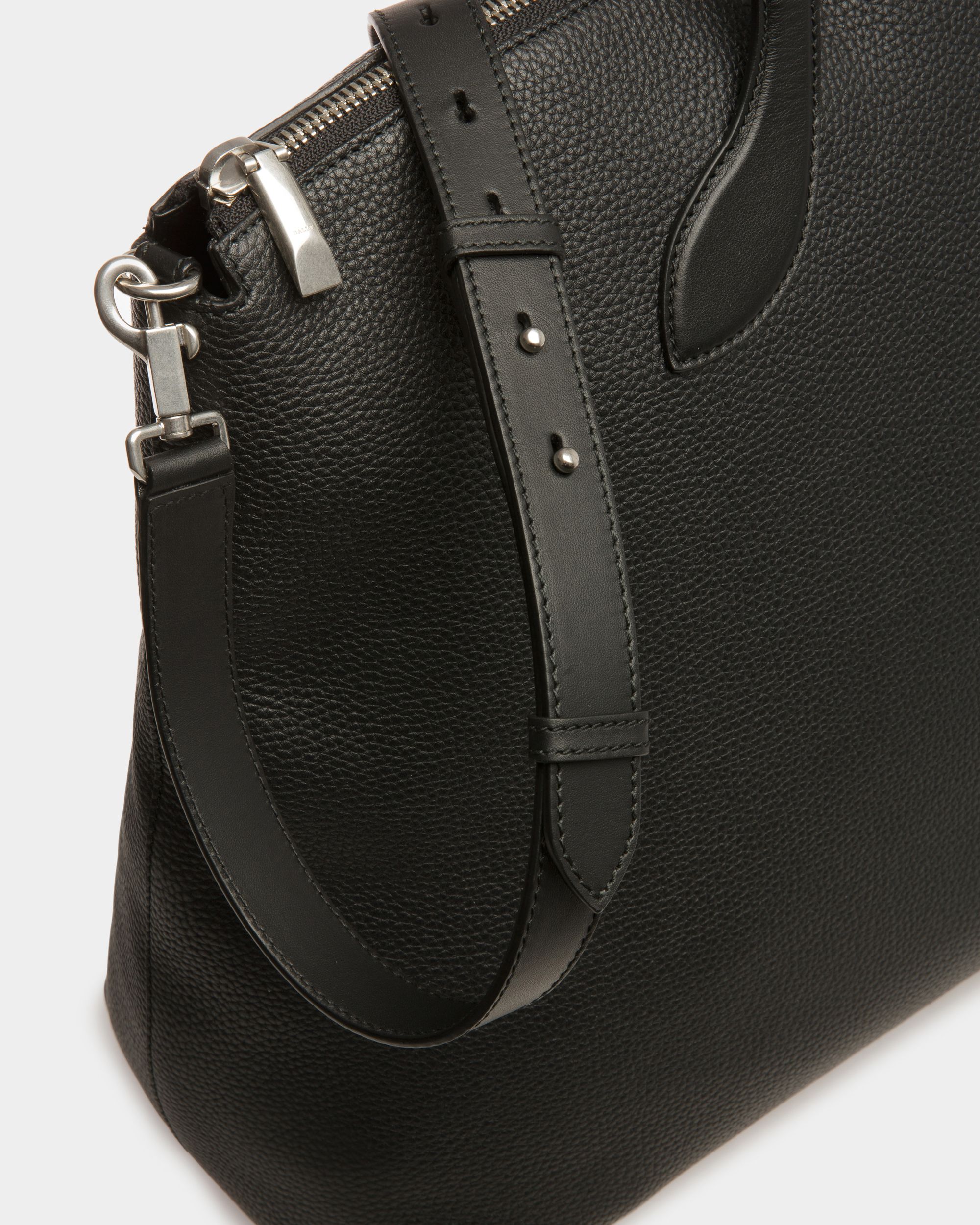 Lago Tragetasche Aus Leder In Schwarz - Herren - Bally - 05