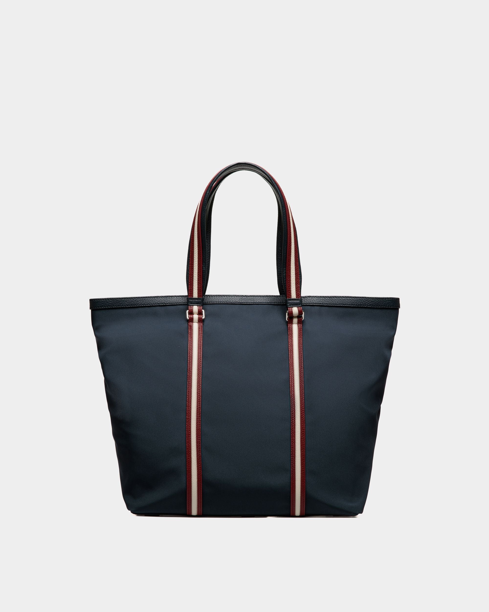 Code Tote In Blue Nylon - Herren - Bally - 02