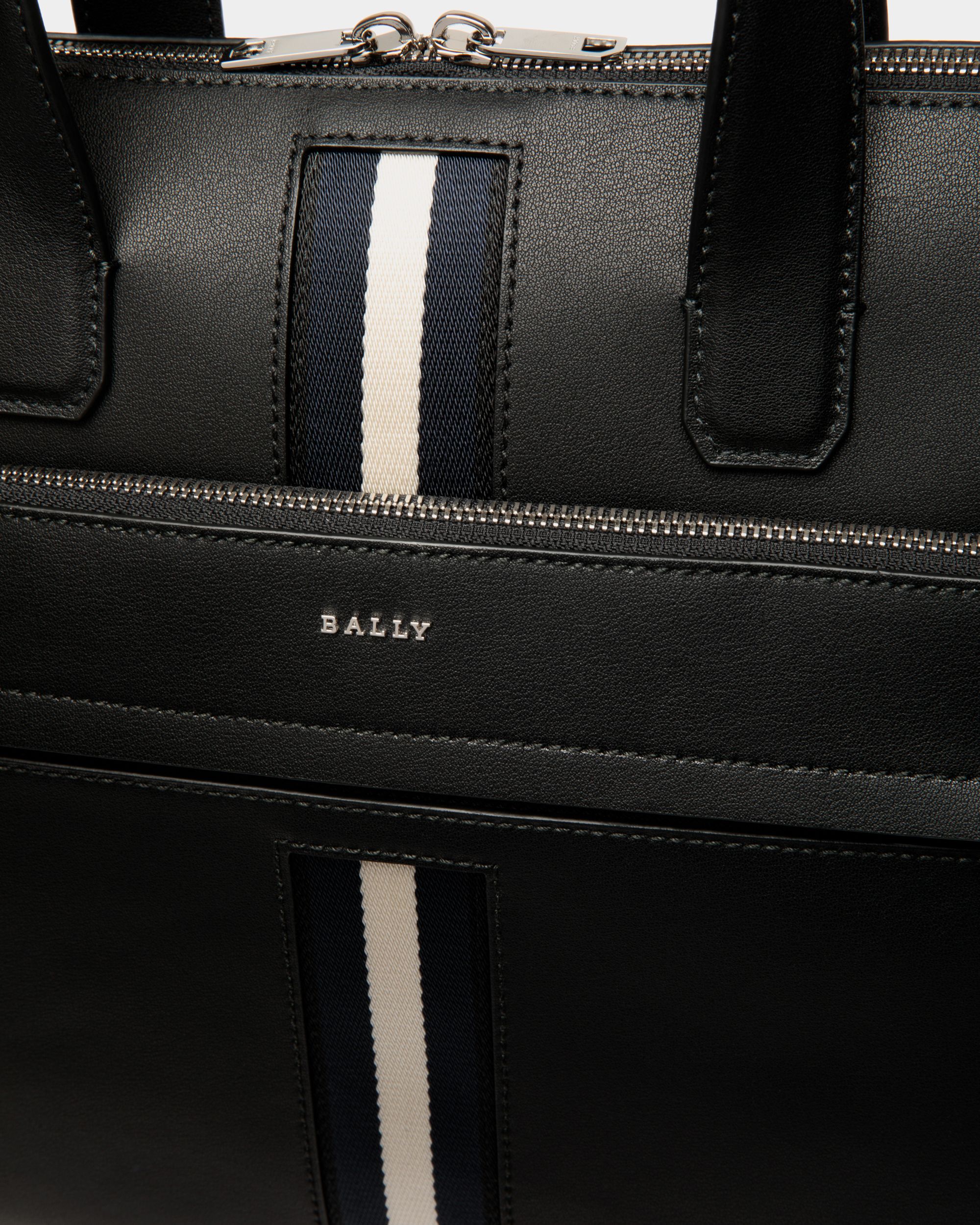 Aktentasche Aus Leder In Schwarz - Herren - Bally - 05