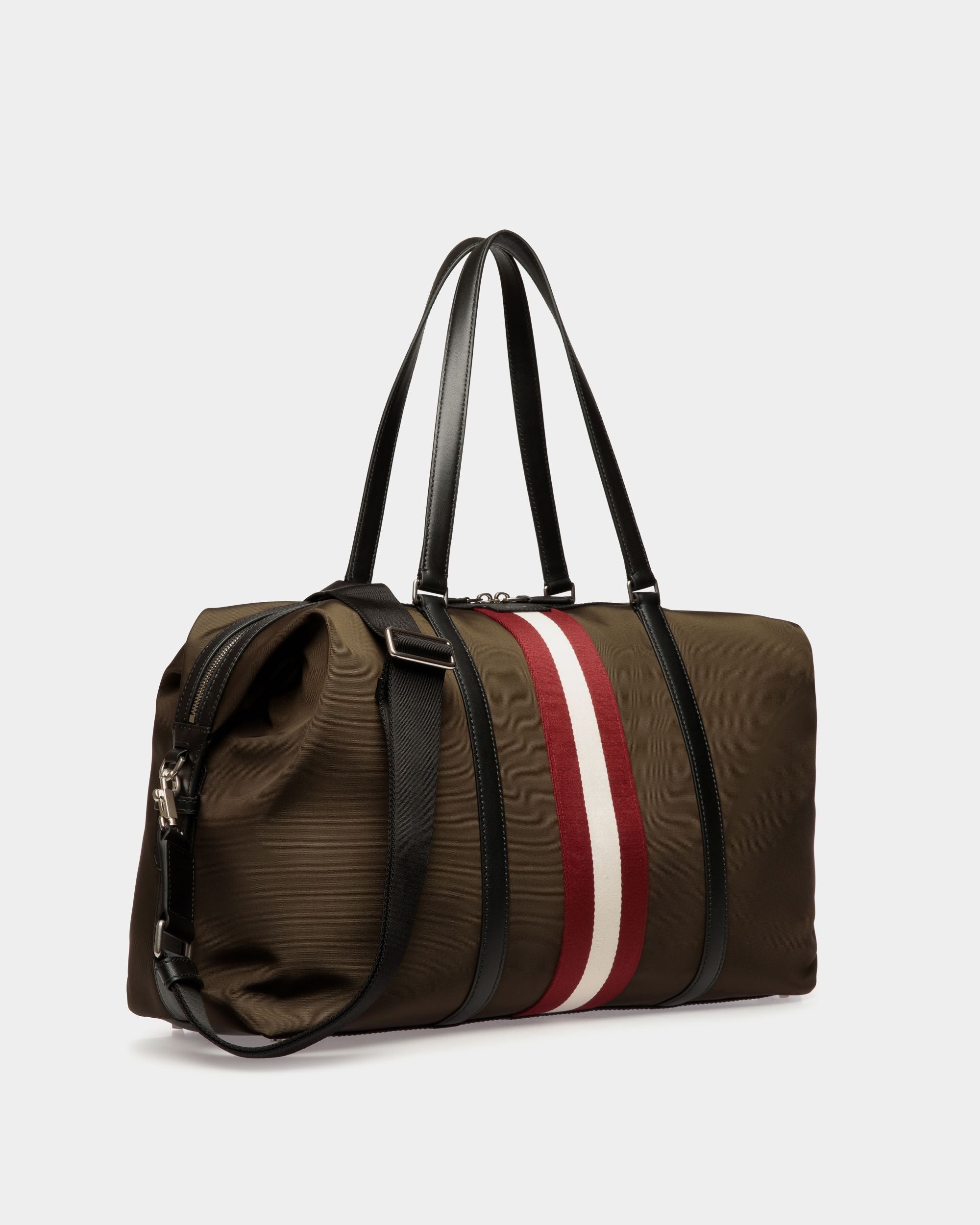 Code Reisetasche Aus Nylon In Military Green - Herren - Bally - 04