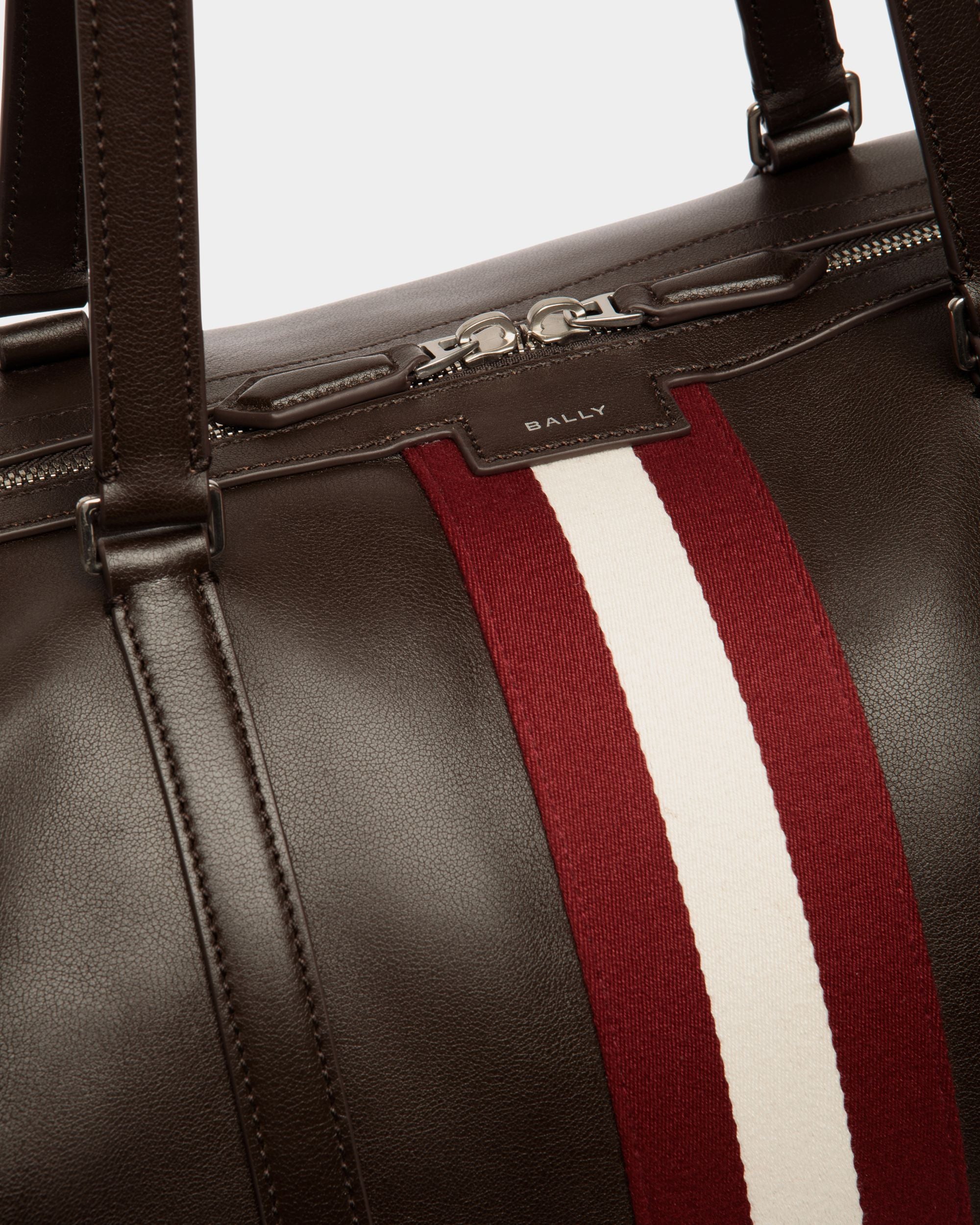 Reisetasche Code Aus Leder In Ebenholzschwarz - Herren - Bally - 05