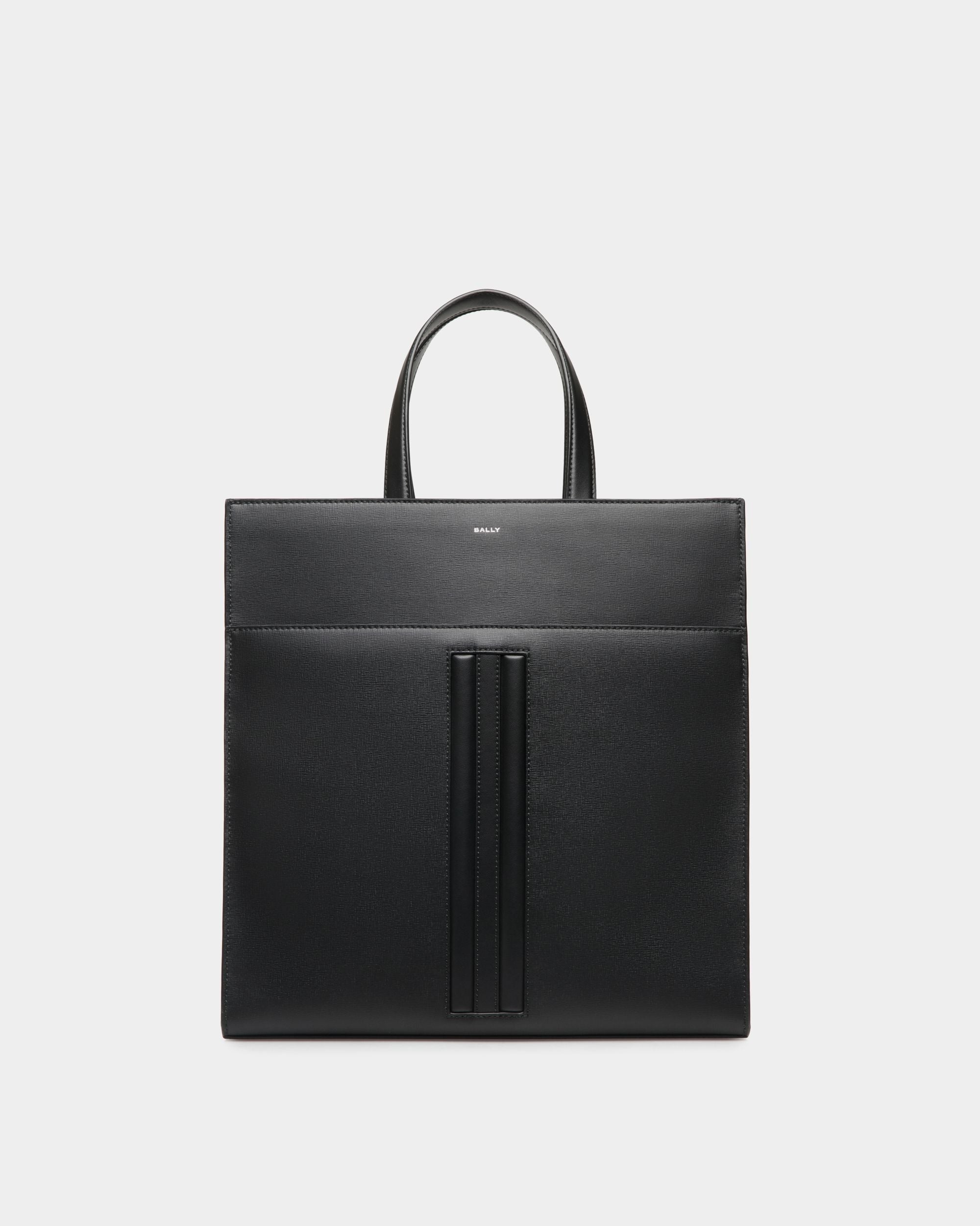 Mythos Tragetasche Aus Recyceltem Leder In Schwarz - Herren - Bally - 01