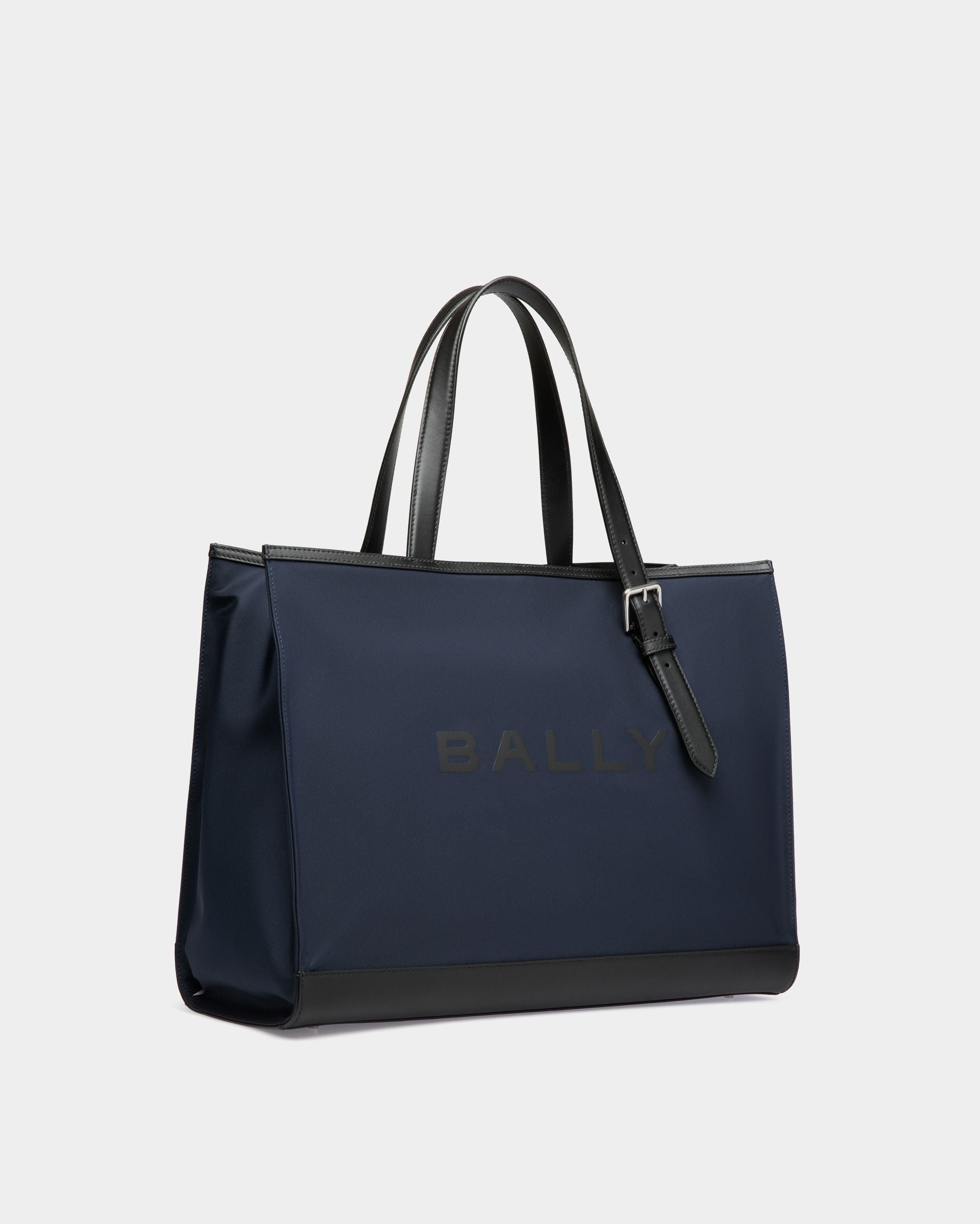 Bar Totes In Blue Nylon - Herren - Bally - 03