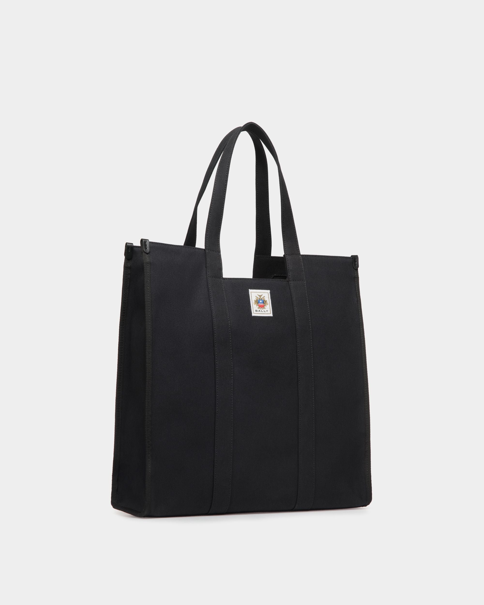 Easy Bally Tragetasche Aus Baumwollcanvas In Schwarz - Herren - Bally - 03
